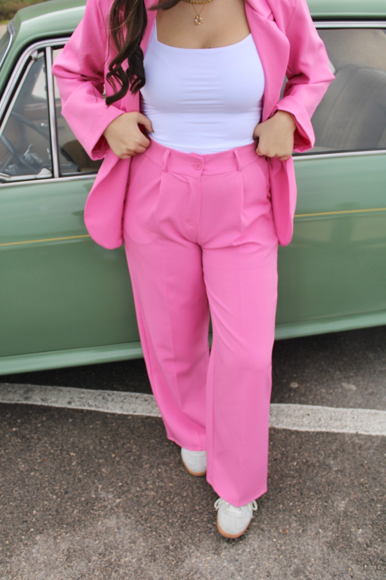 Conjunto de Blazer e Calça de Fato