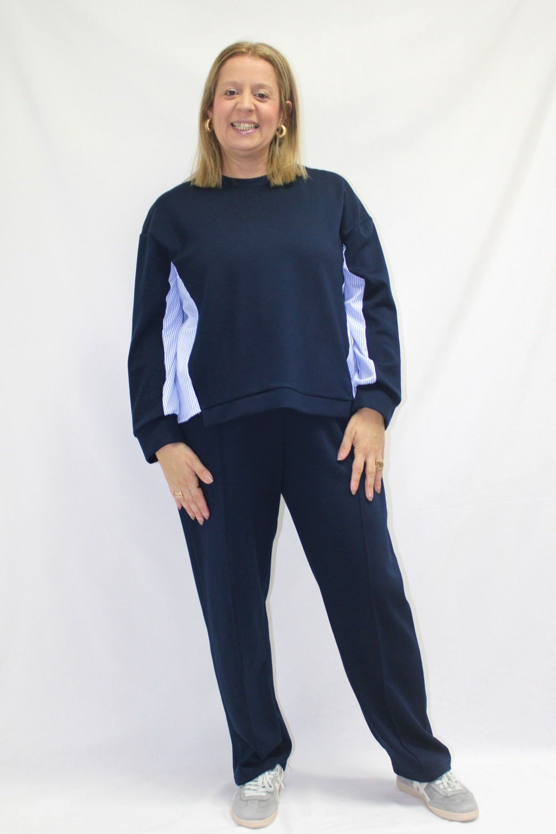 Conjunto fato de treino