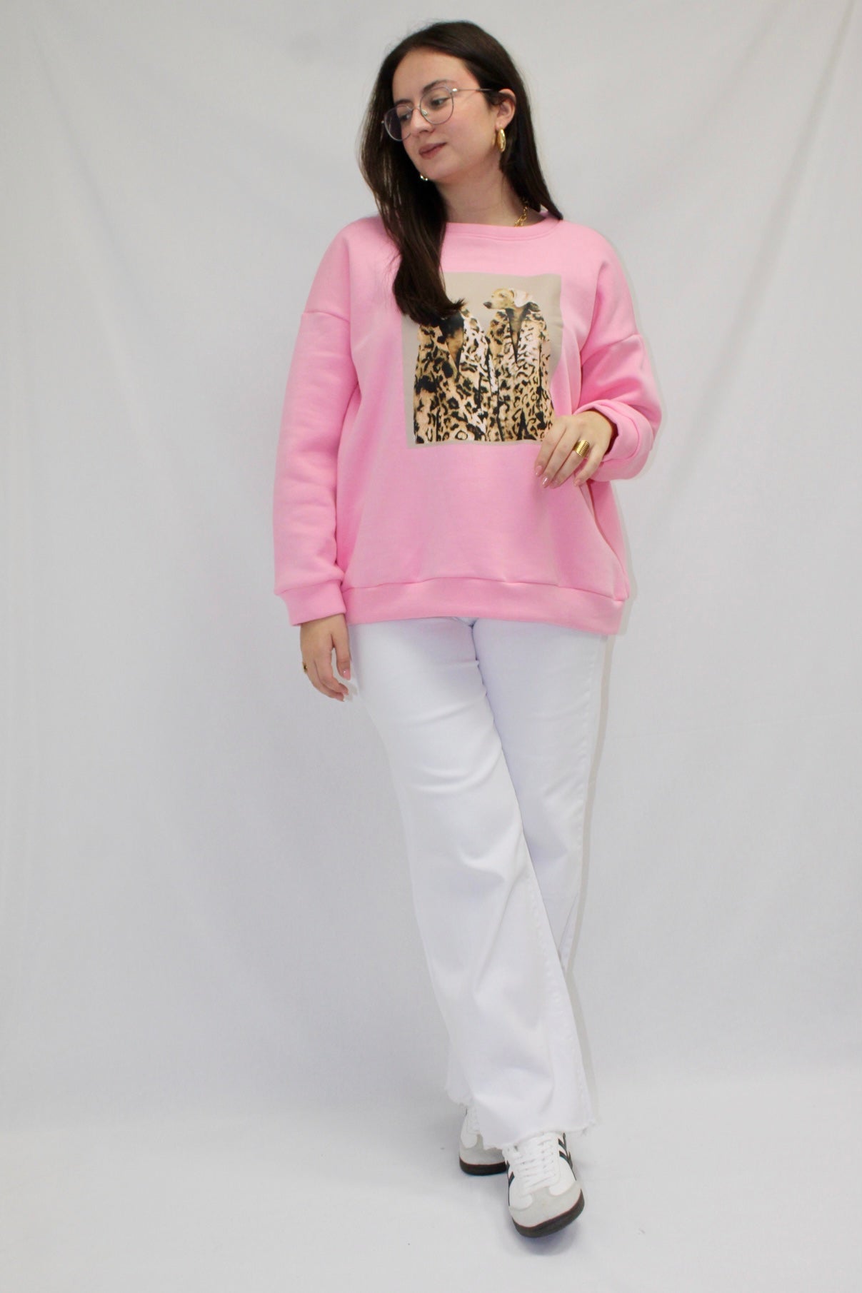 Sweat Estampada Oversized