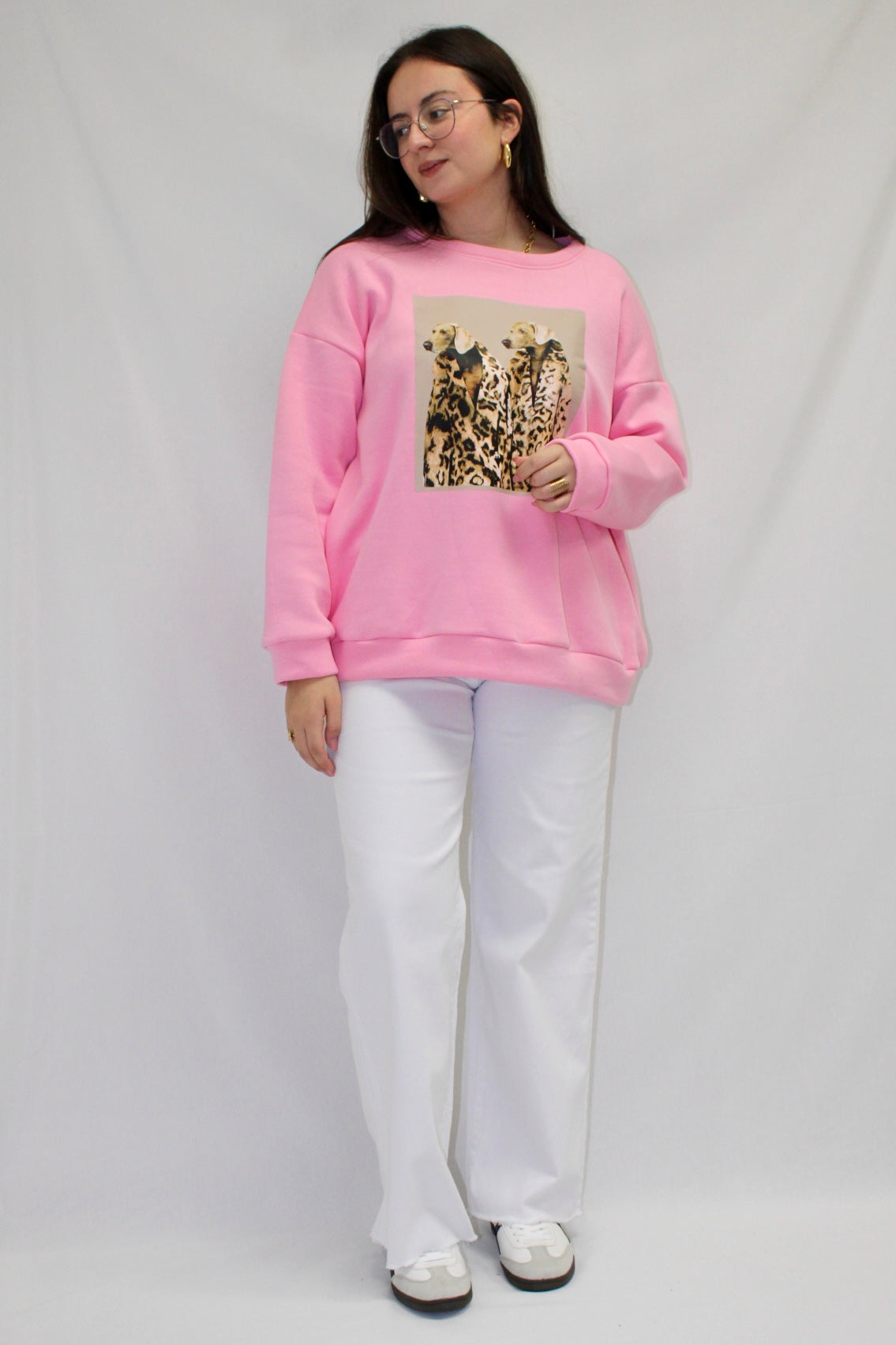 Sweat Estampada Oversized