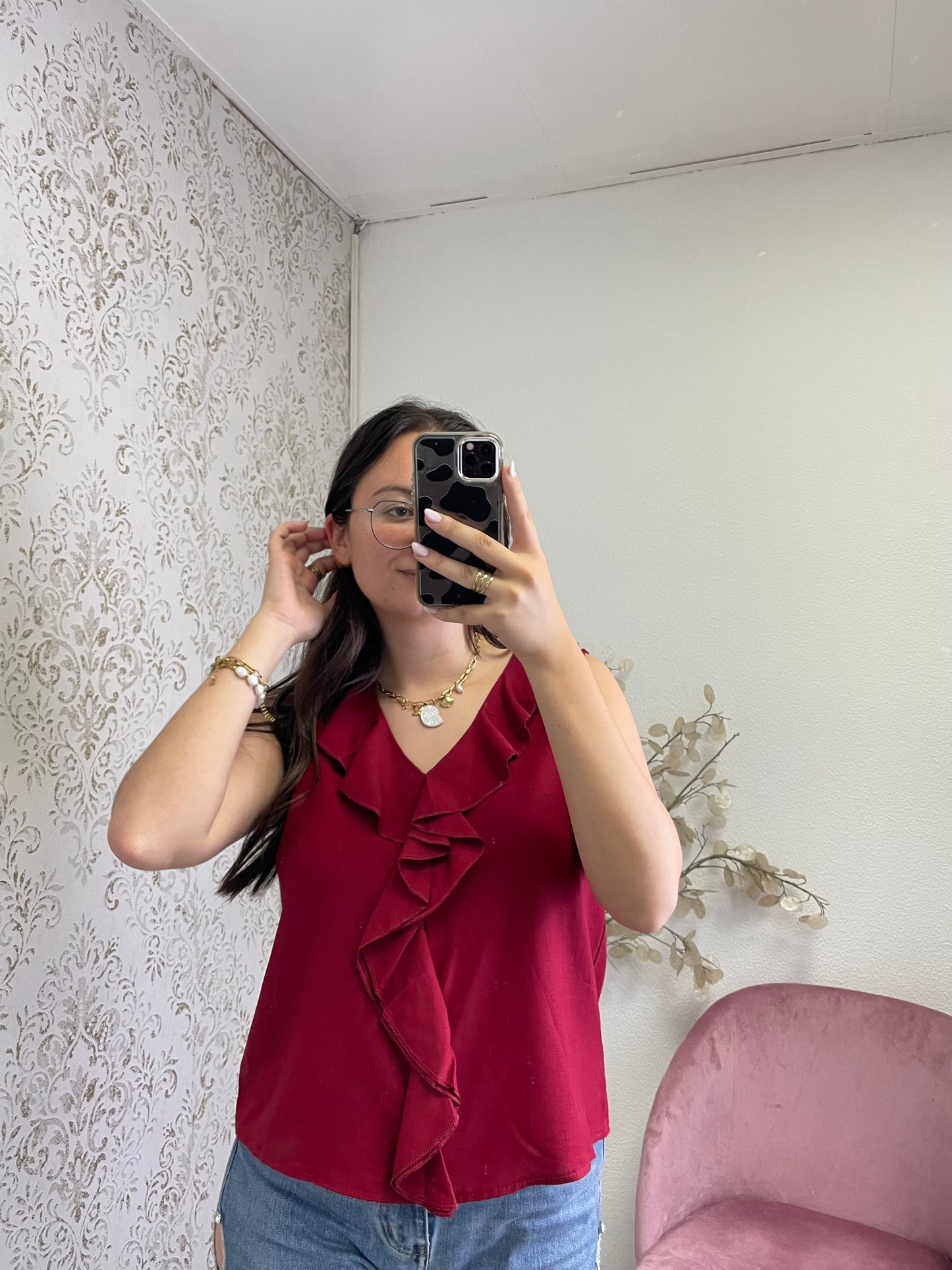Blusa com Folho