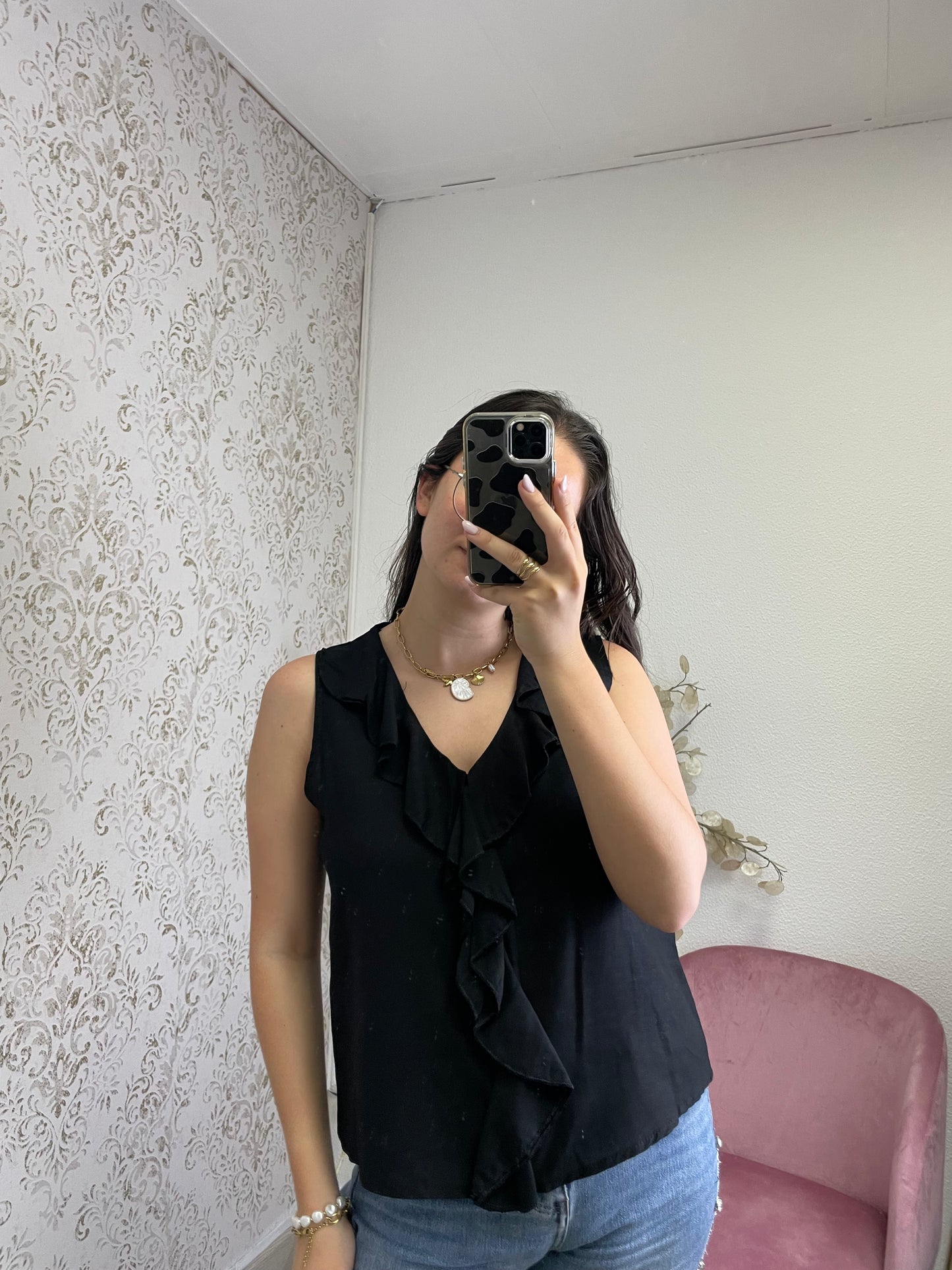 Blusa com Folho
