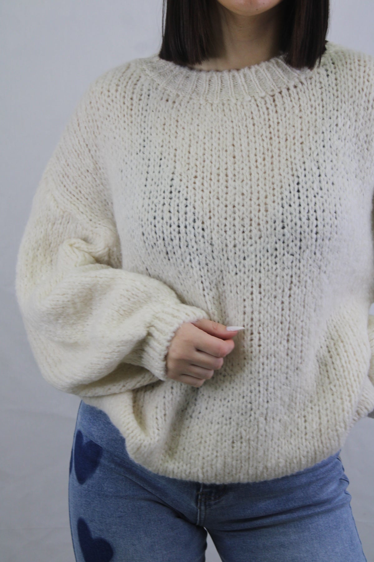 Camisola de Malha Oversized