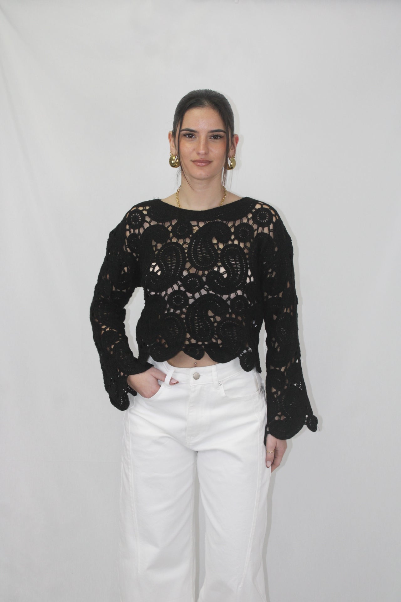 Camisola Croché