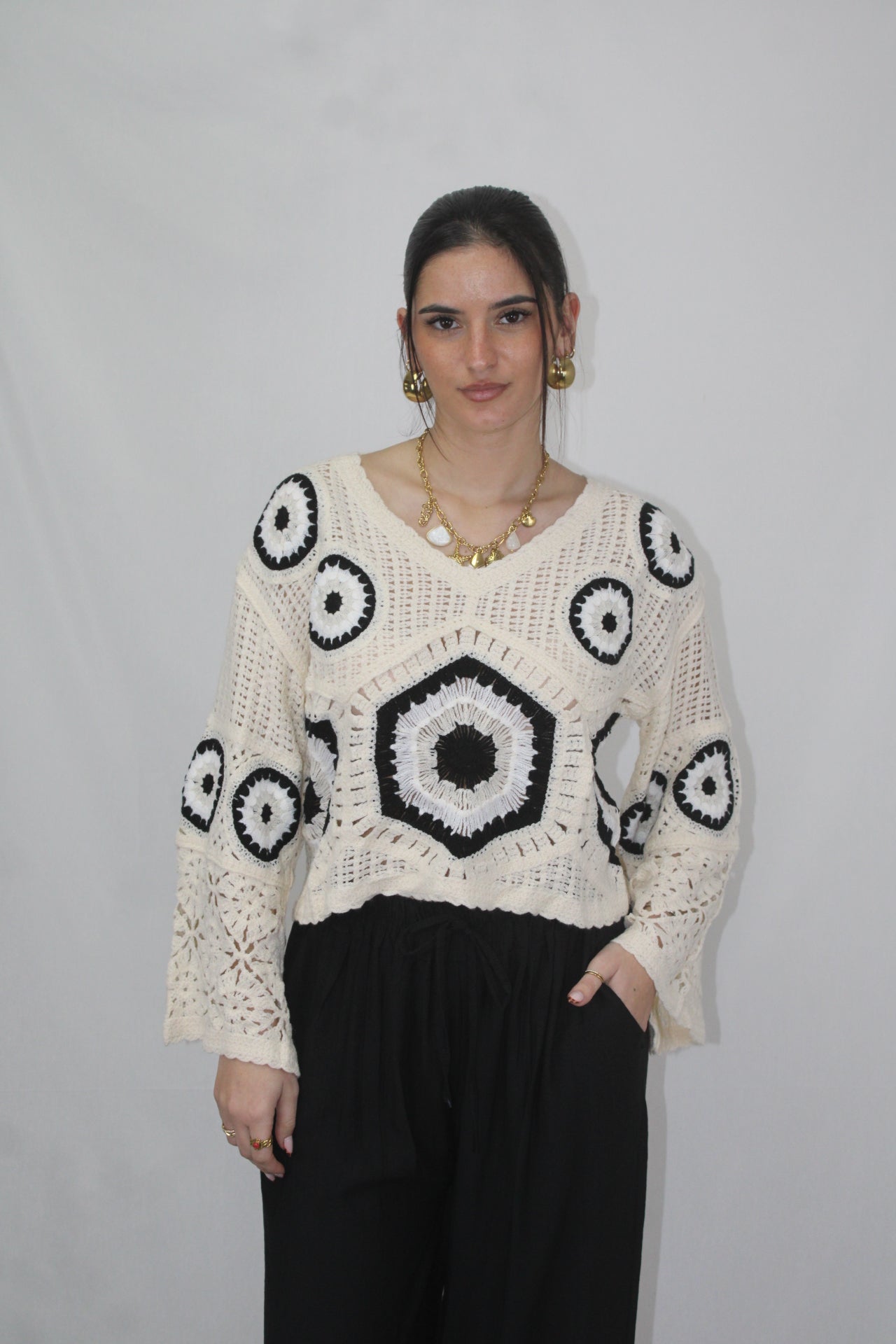 Camisola Croché
