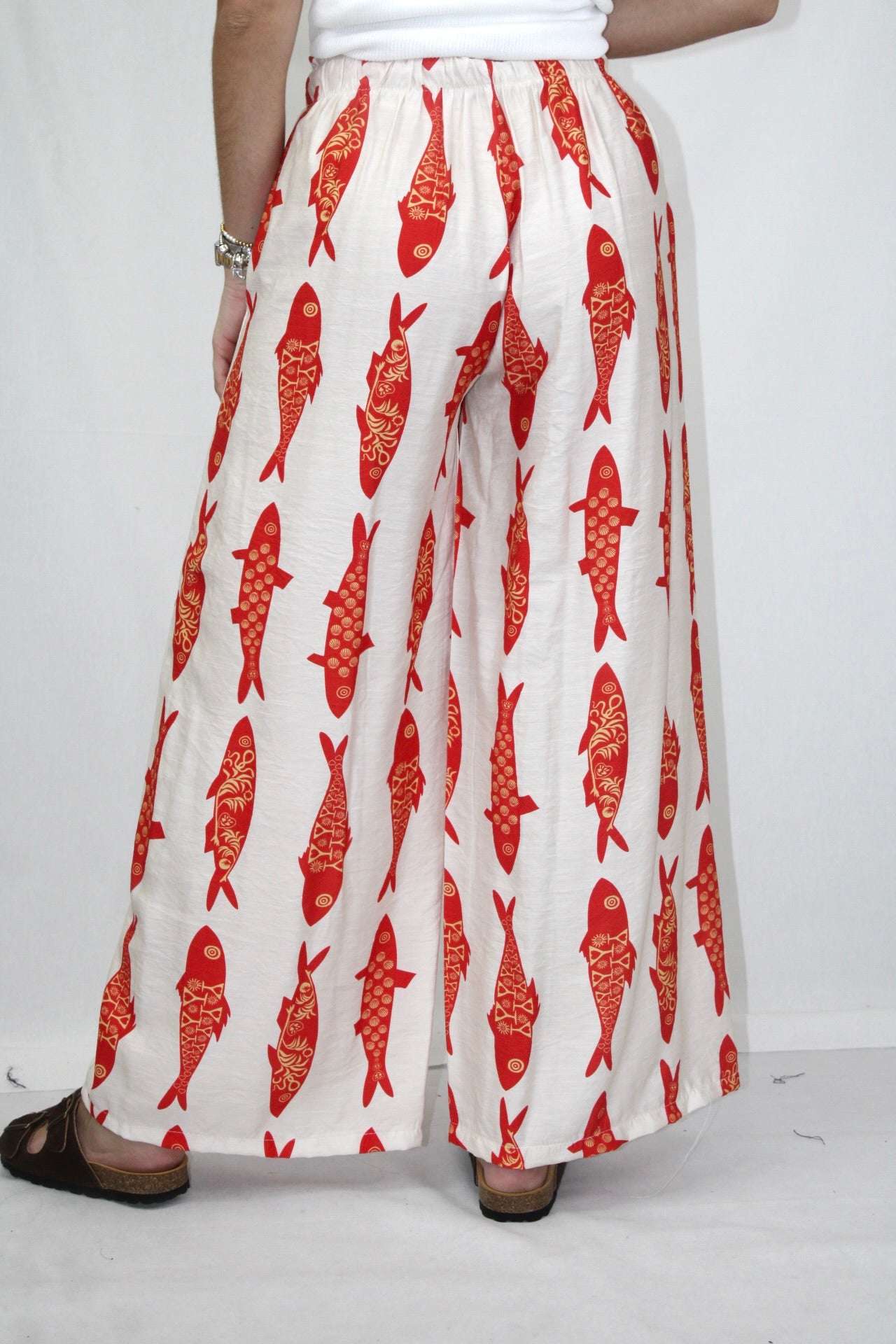 Pantalonas com Elástico na Cintura