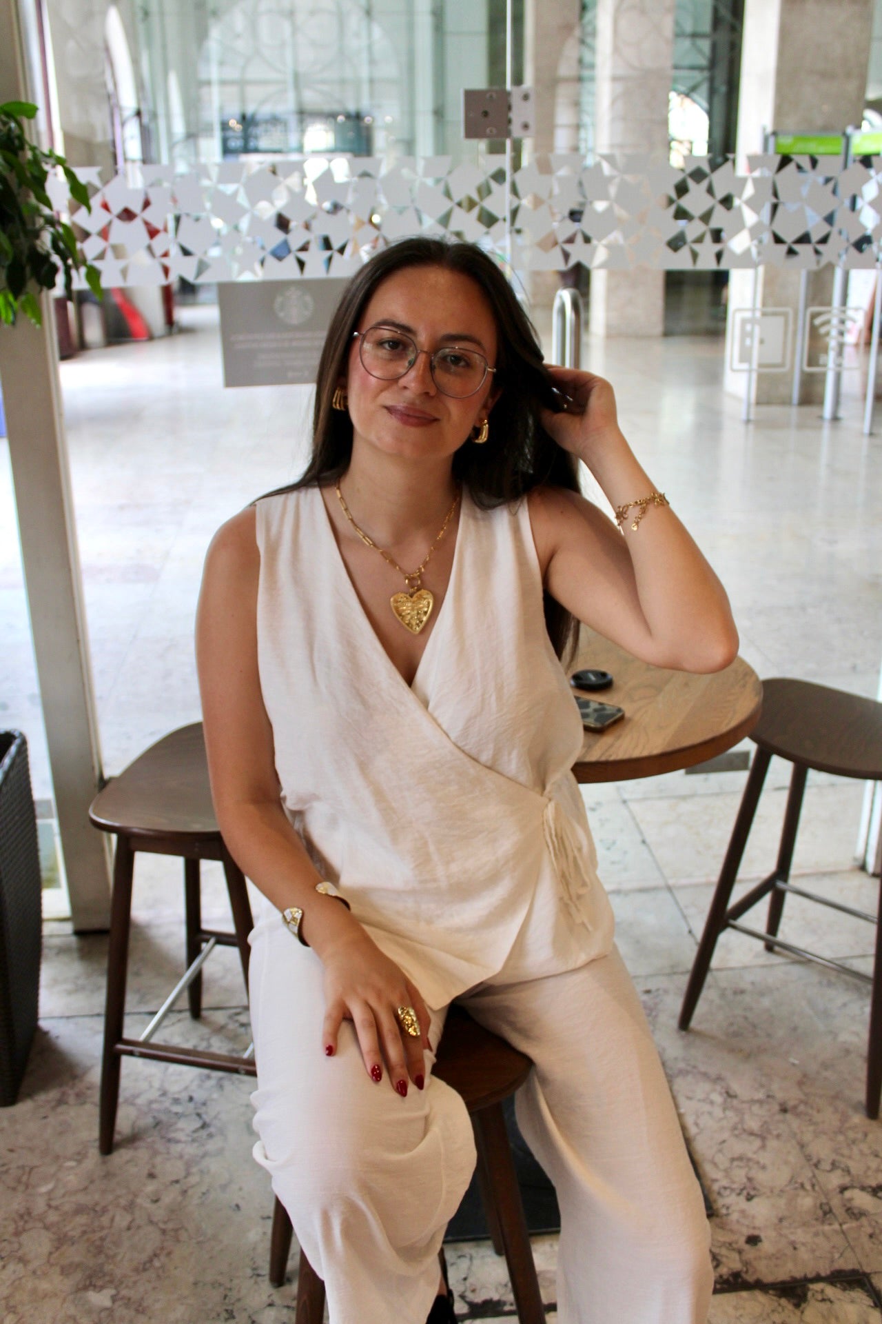 Conjunto em Tecido Alinhado