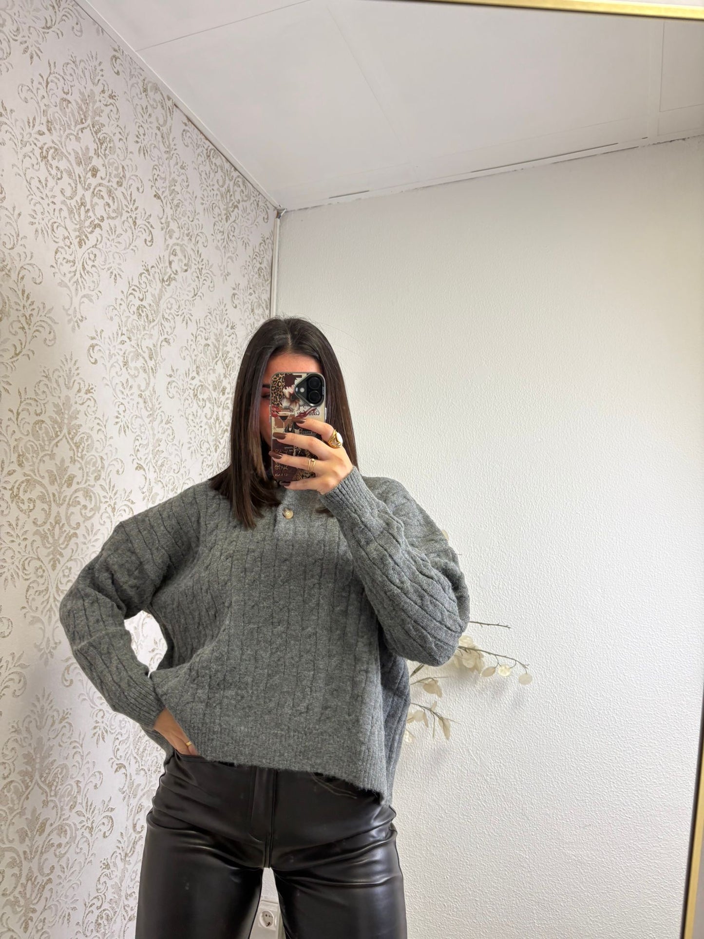 Polo Malha Entrelaçada