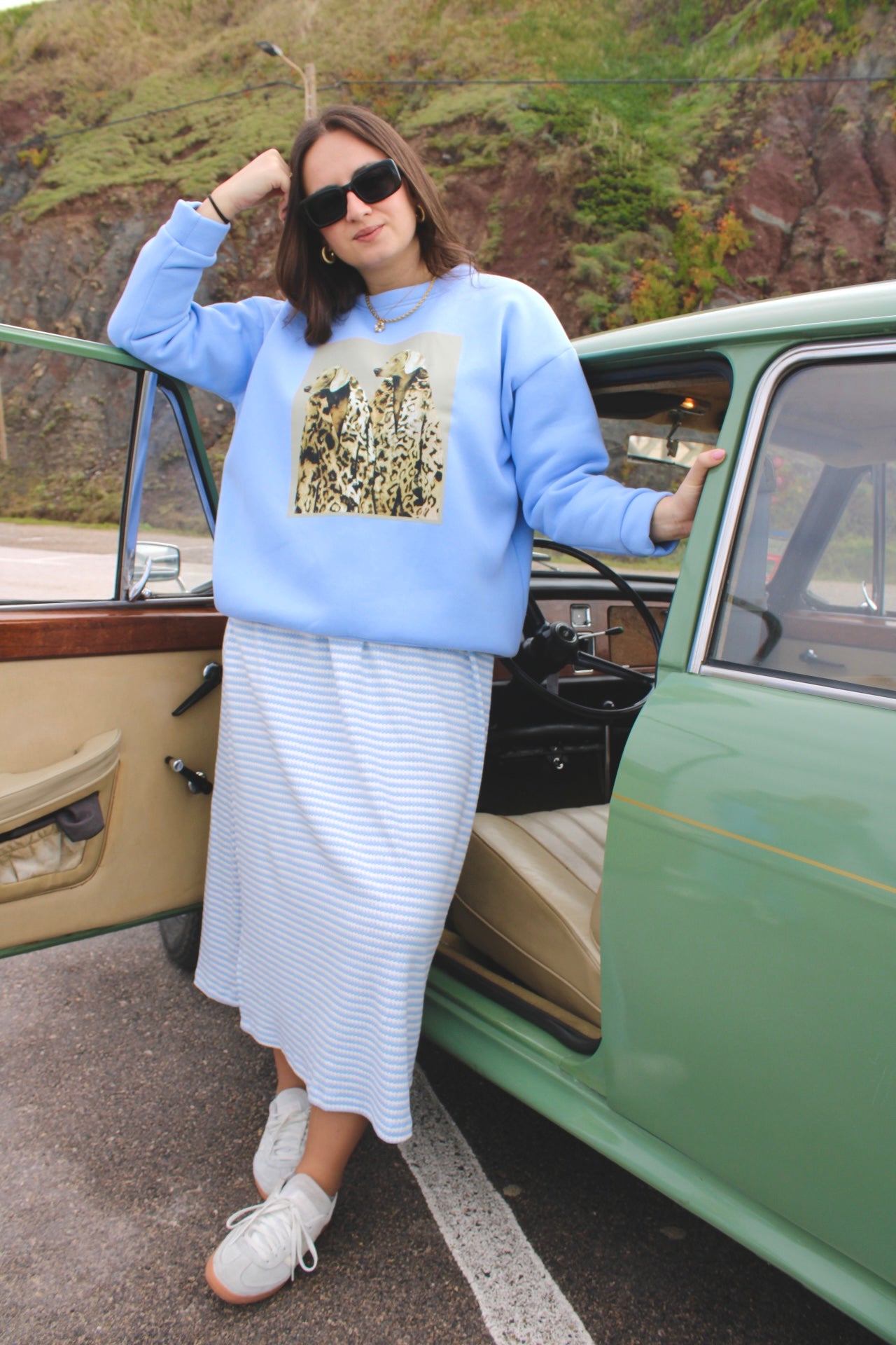 Sweat Estampada Oversized