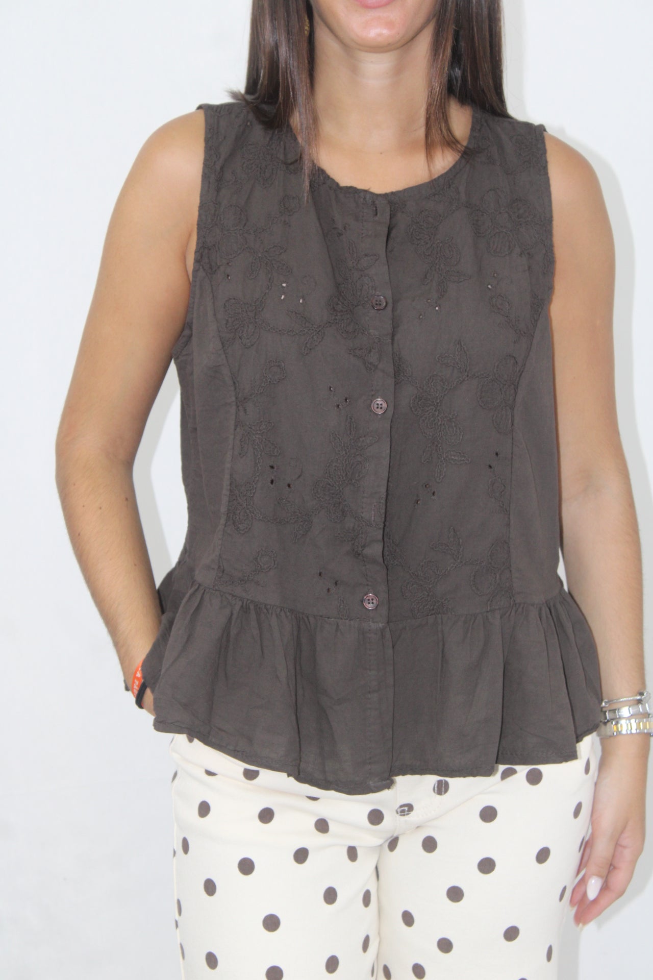 Blusa Bordado Inglês
