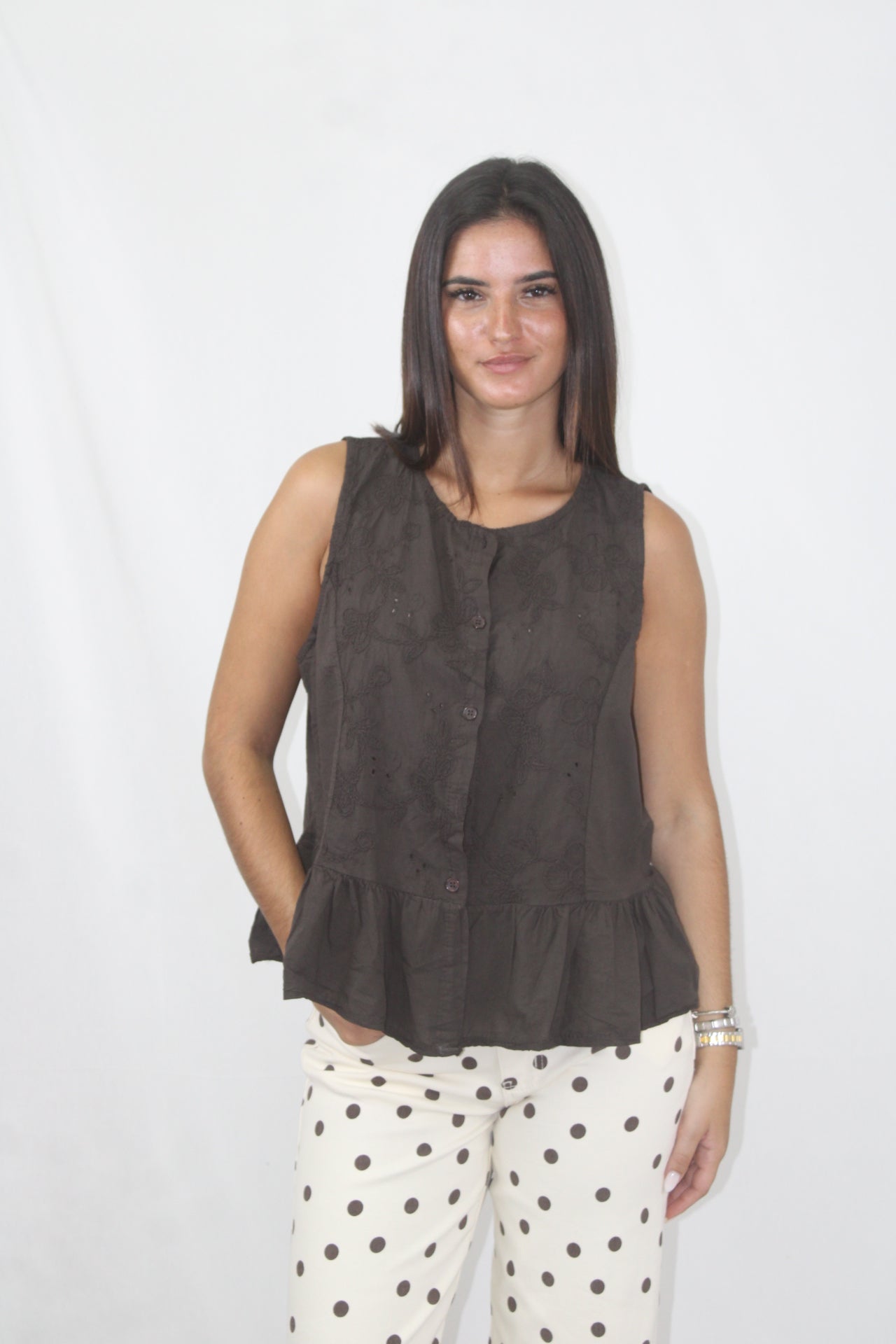 Blusa Bordado Inglês