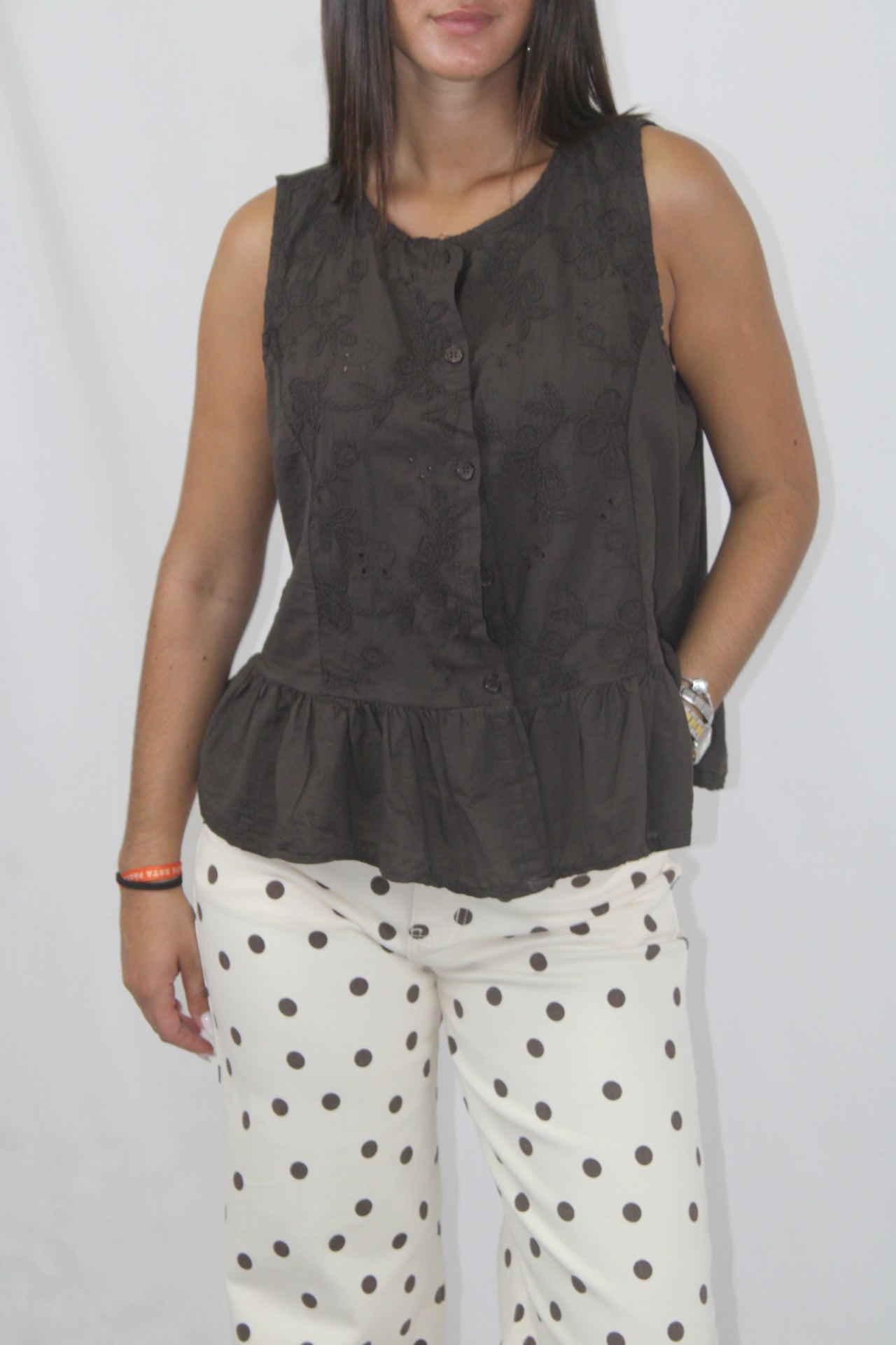 Blusa Bordado Inglês