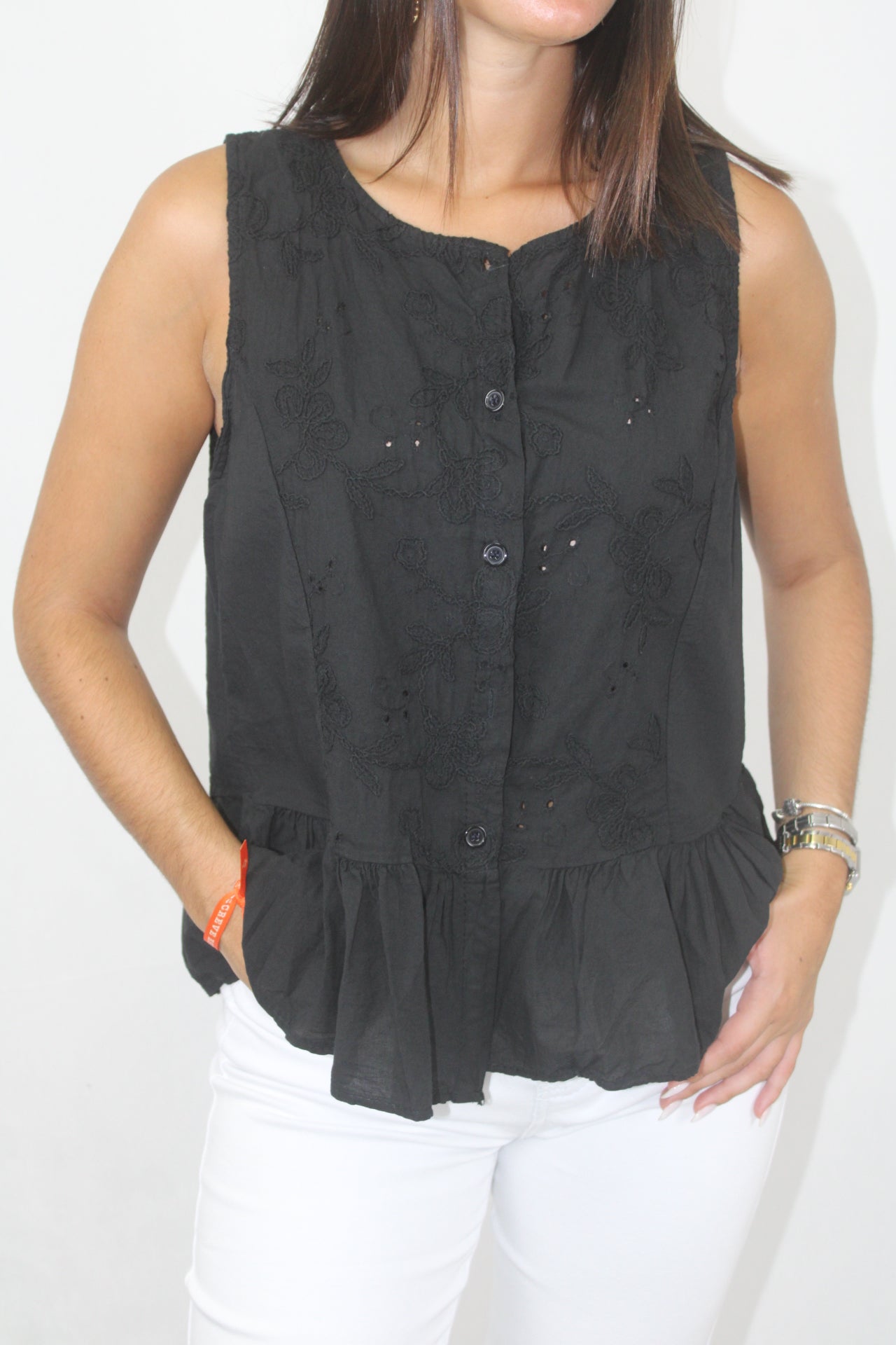 Blusa Bordado Inglês
