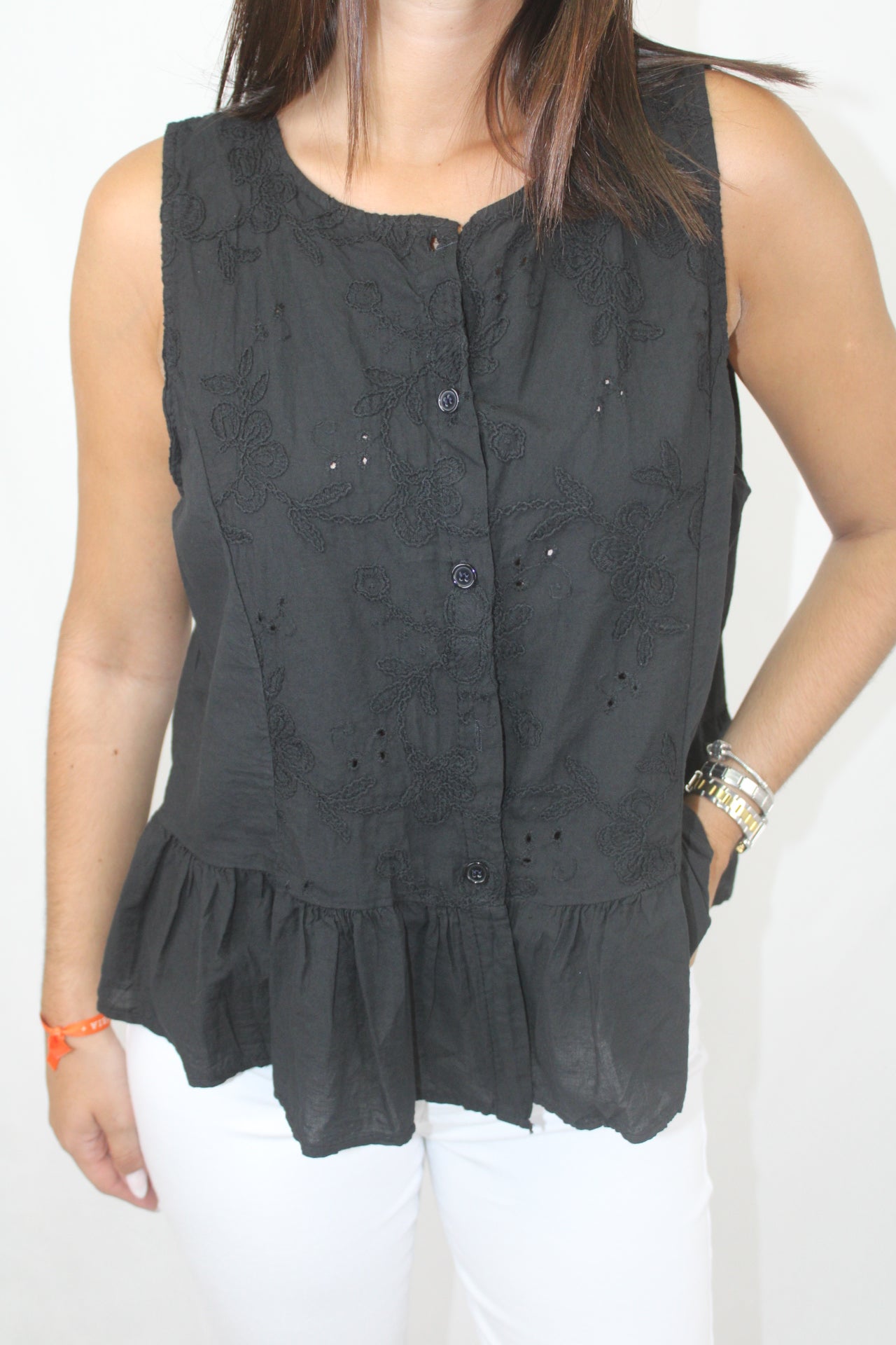 Blusa Bordado Inglês