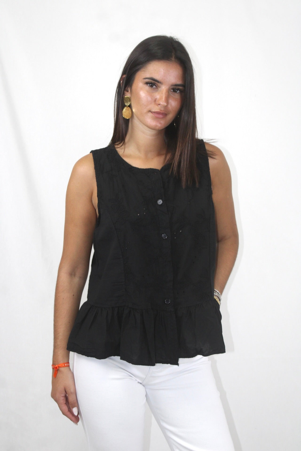 Blusa Bordado Inglês