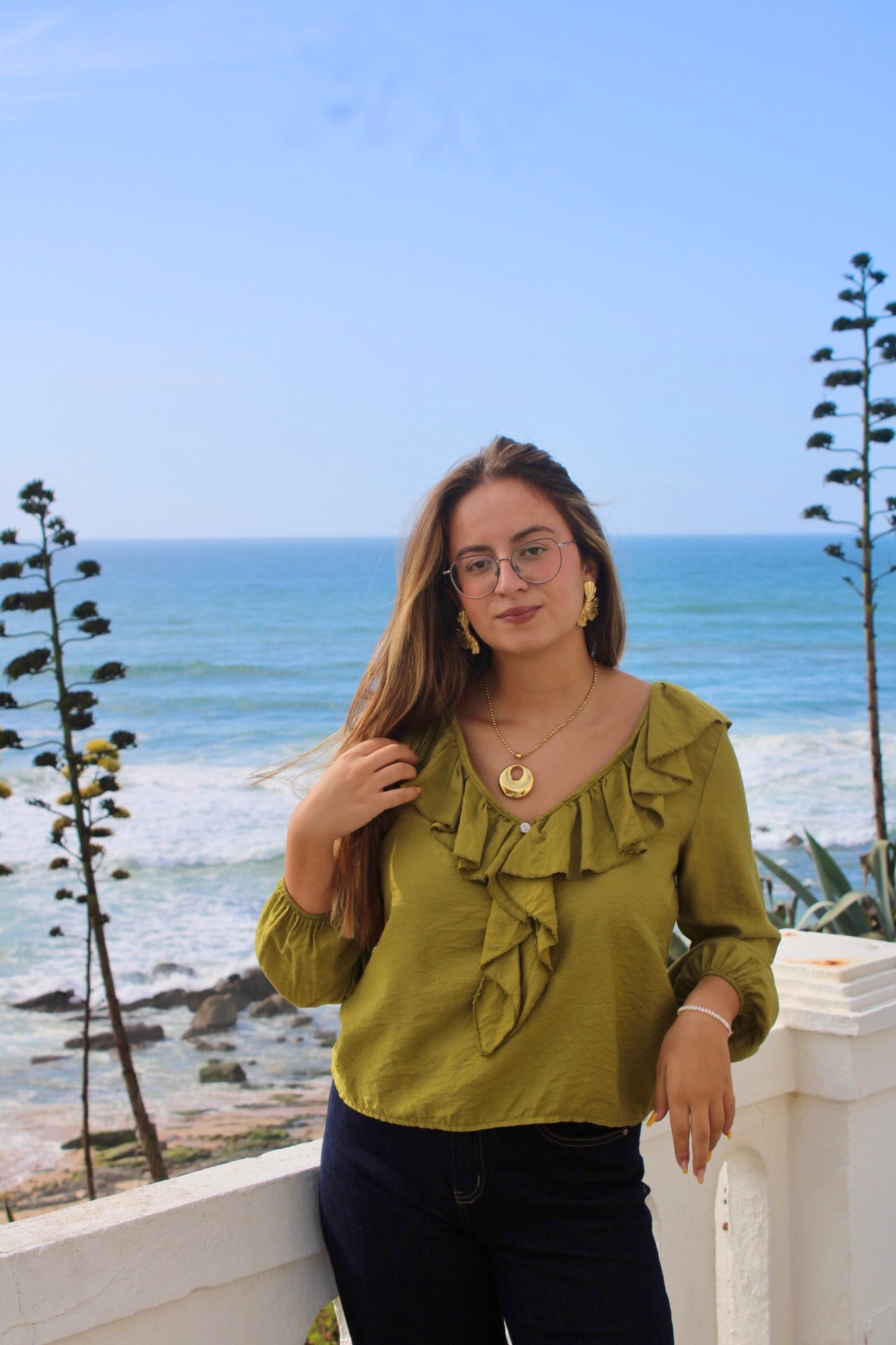 Blusa com Folho