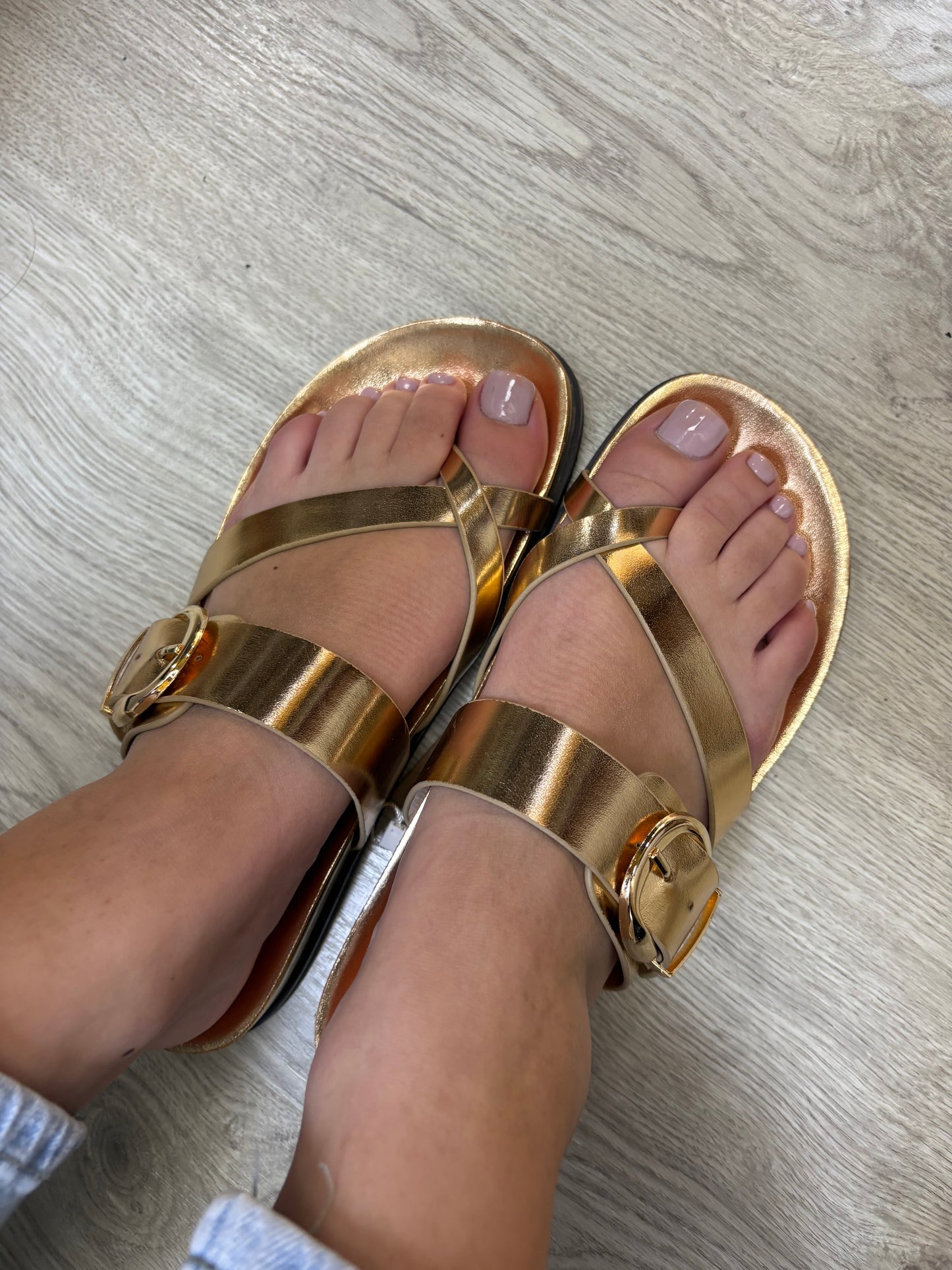 Sandália de Dedo Rasa