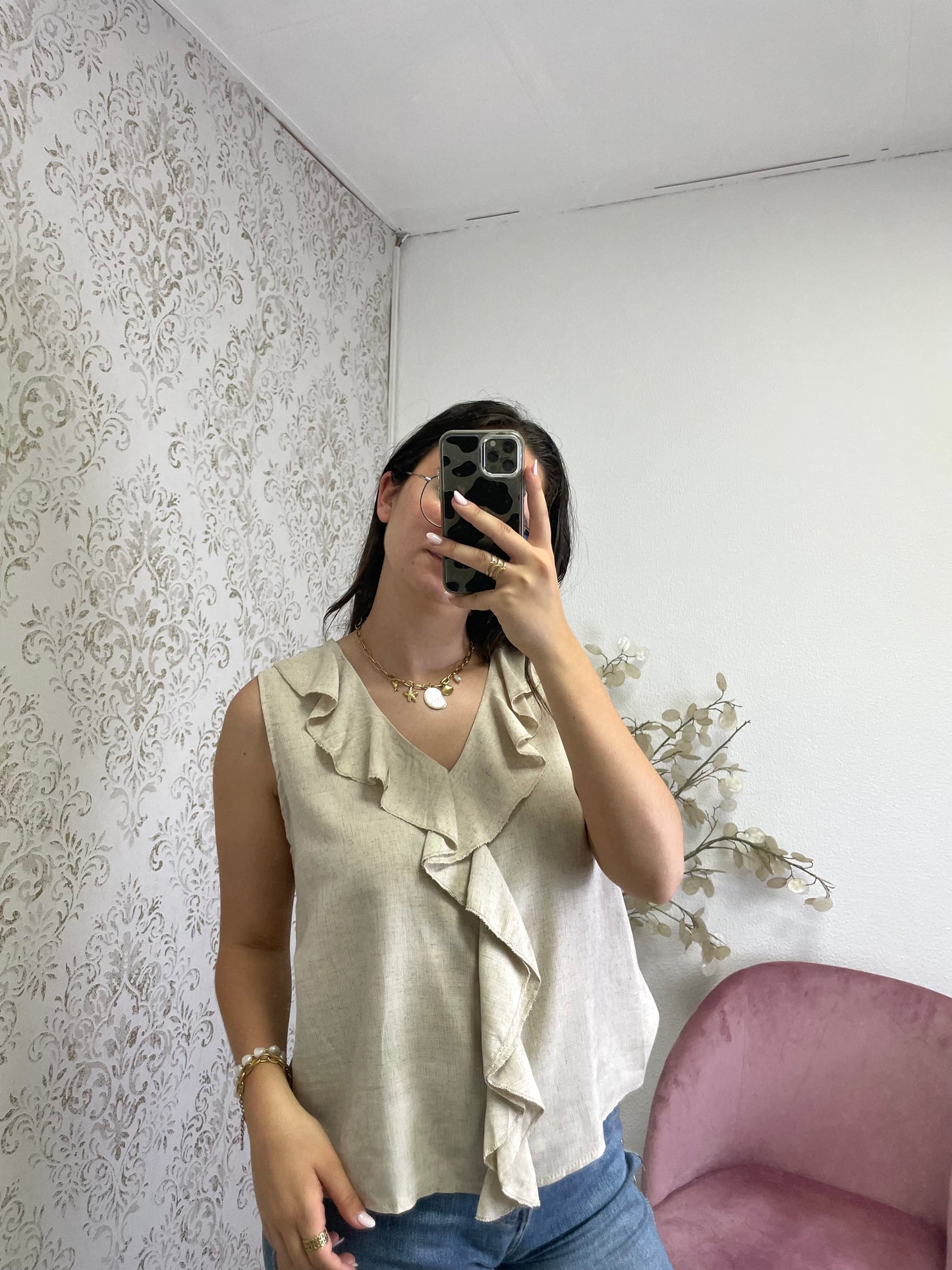 Blusa com Folho