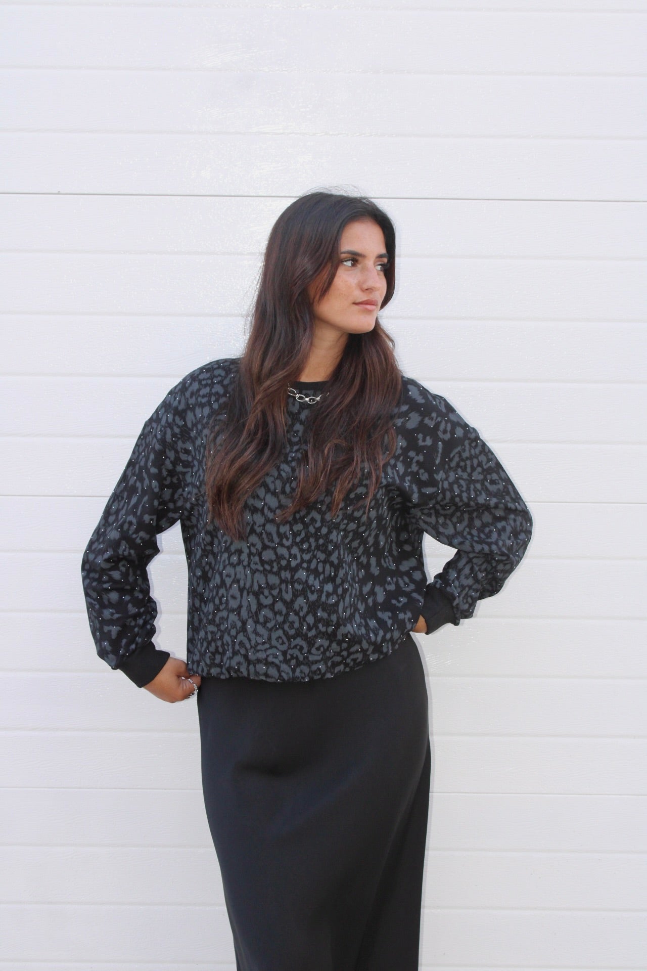 Sweatshirt Animal Print
