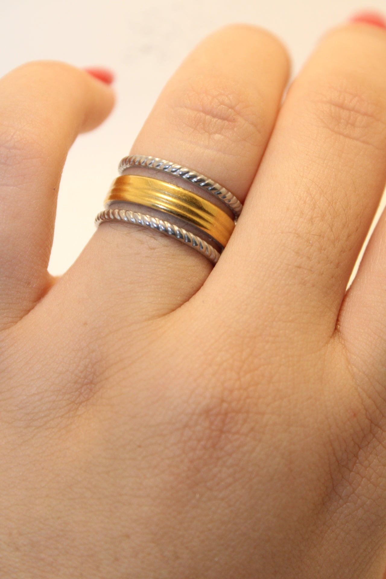 Anel Ajustável em Aço Inoxidável