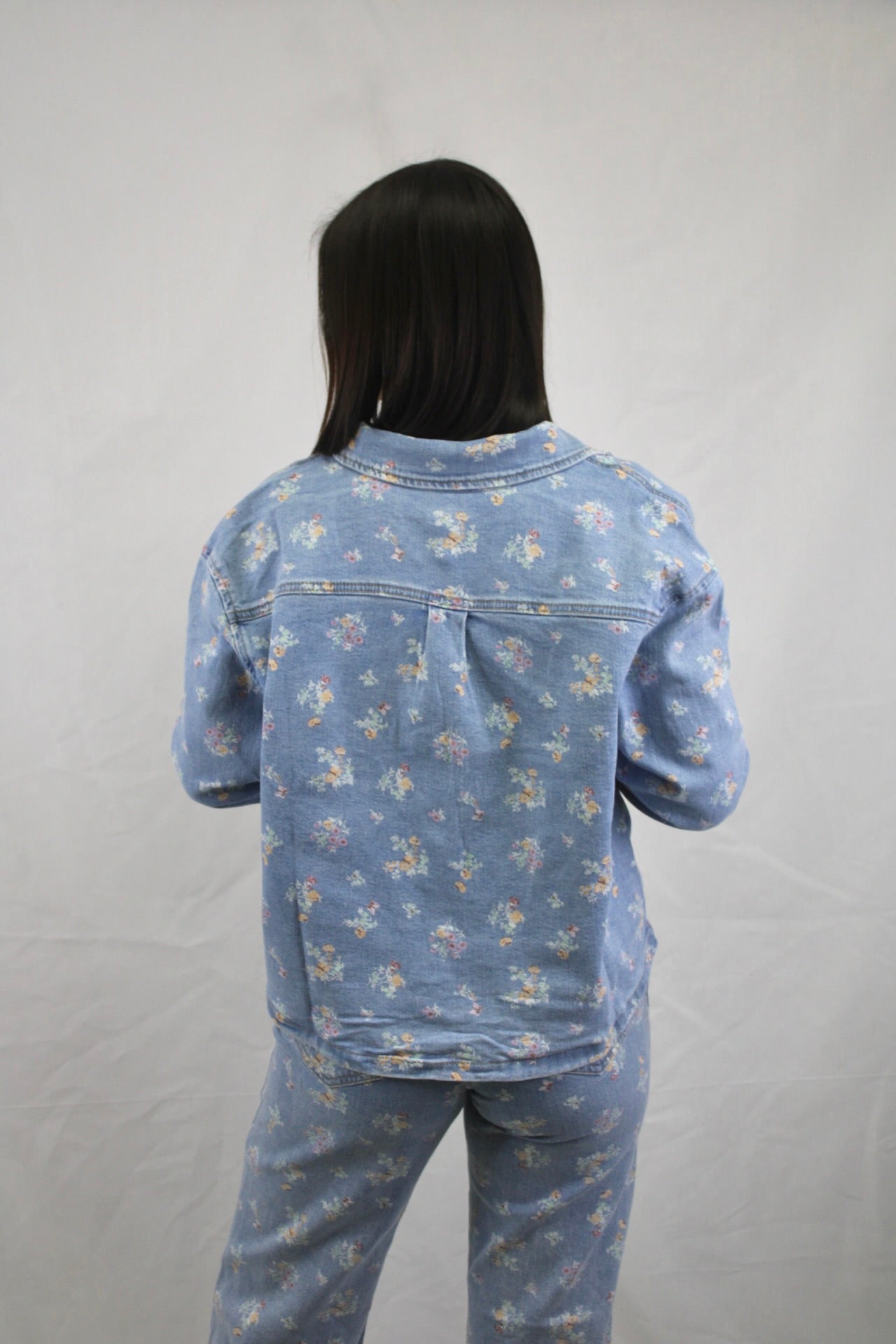 Blusão de Ganga Estampado