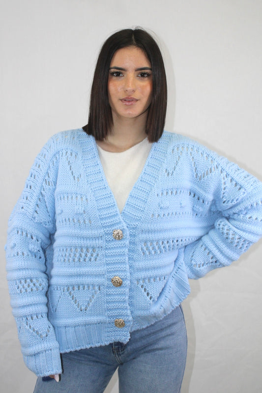 Casaco de Malha Oversized