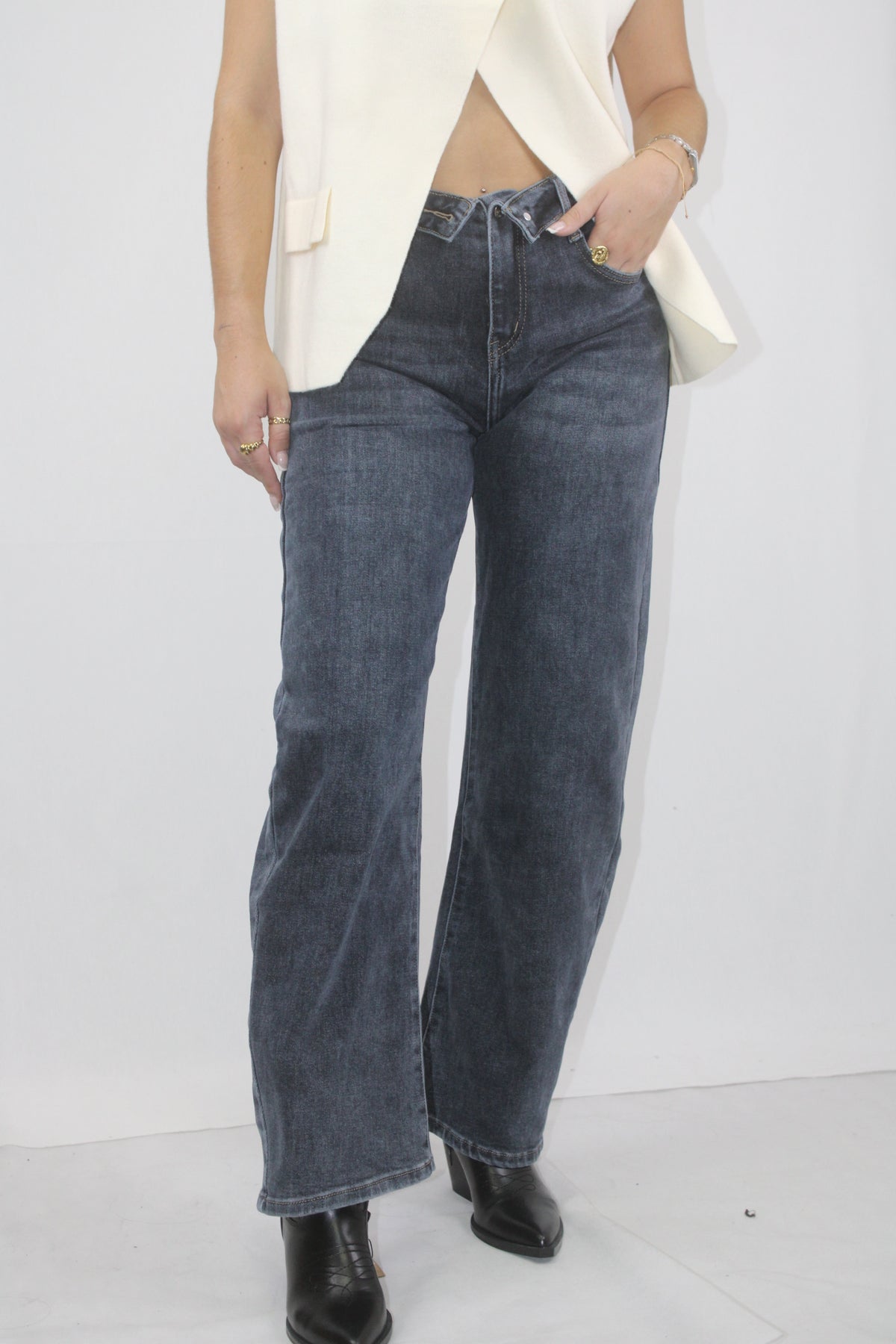 Calça Wide Leg