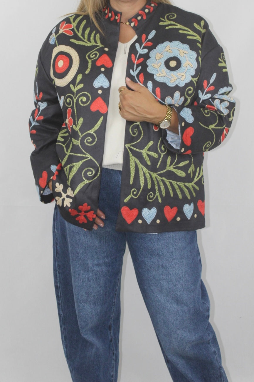 Casaco Estampado