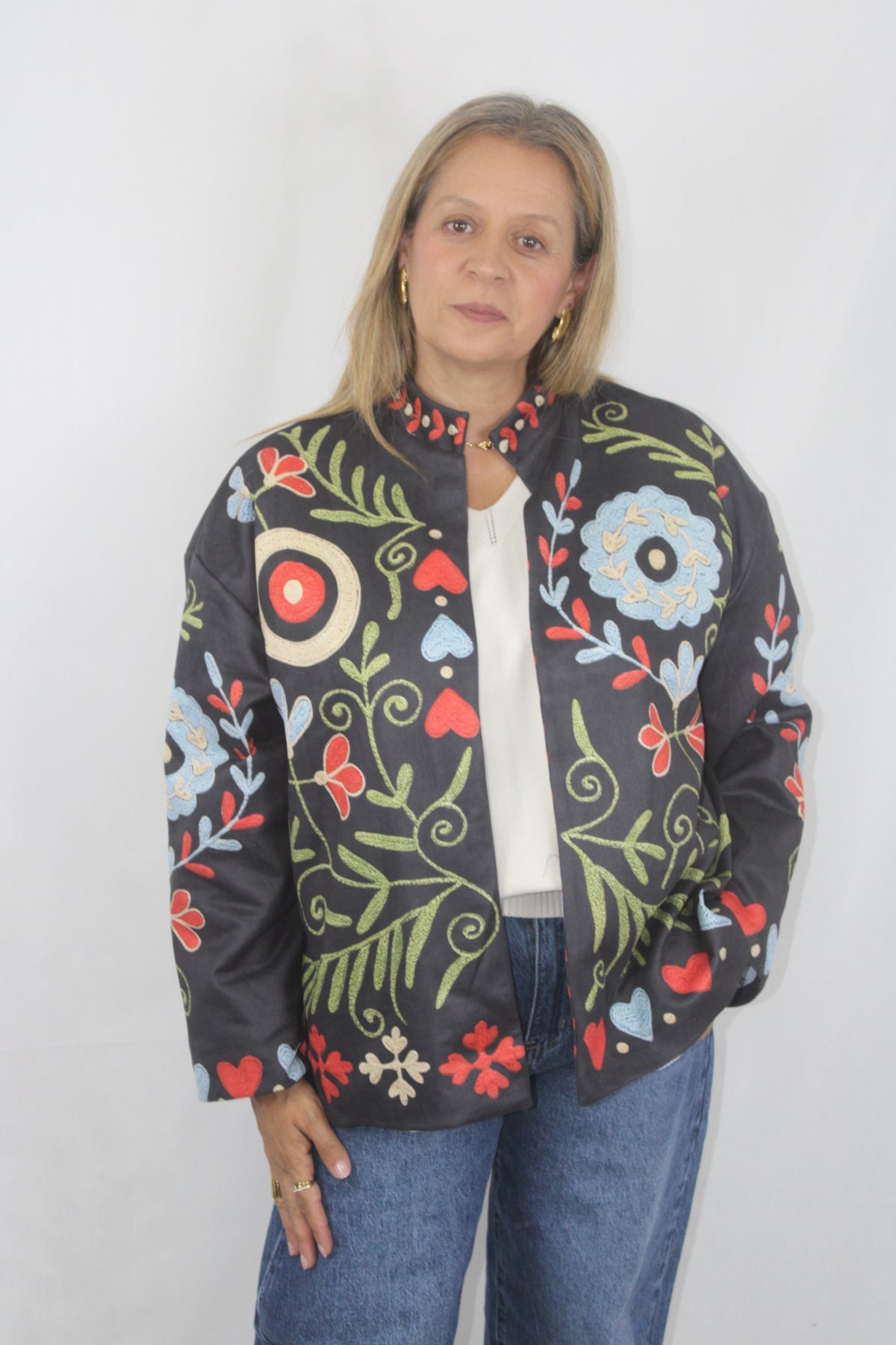 Casaco Estampado