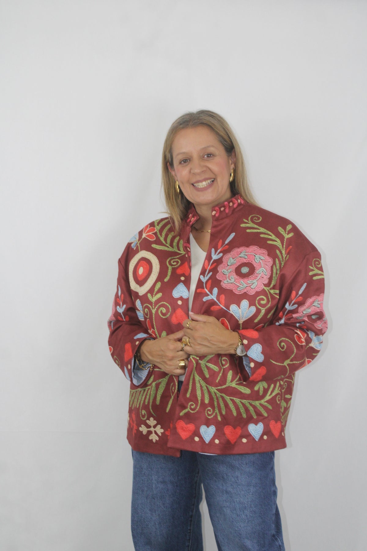 Casaco Estampado