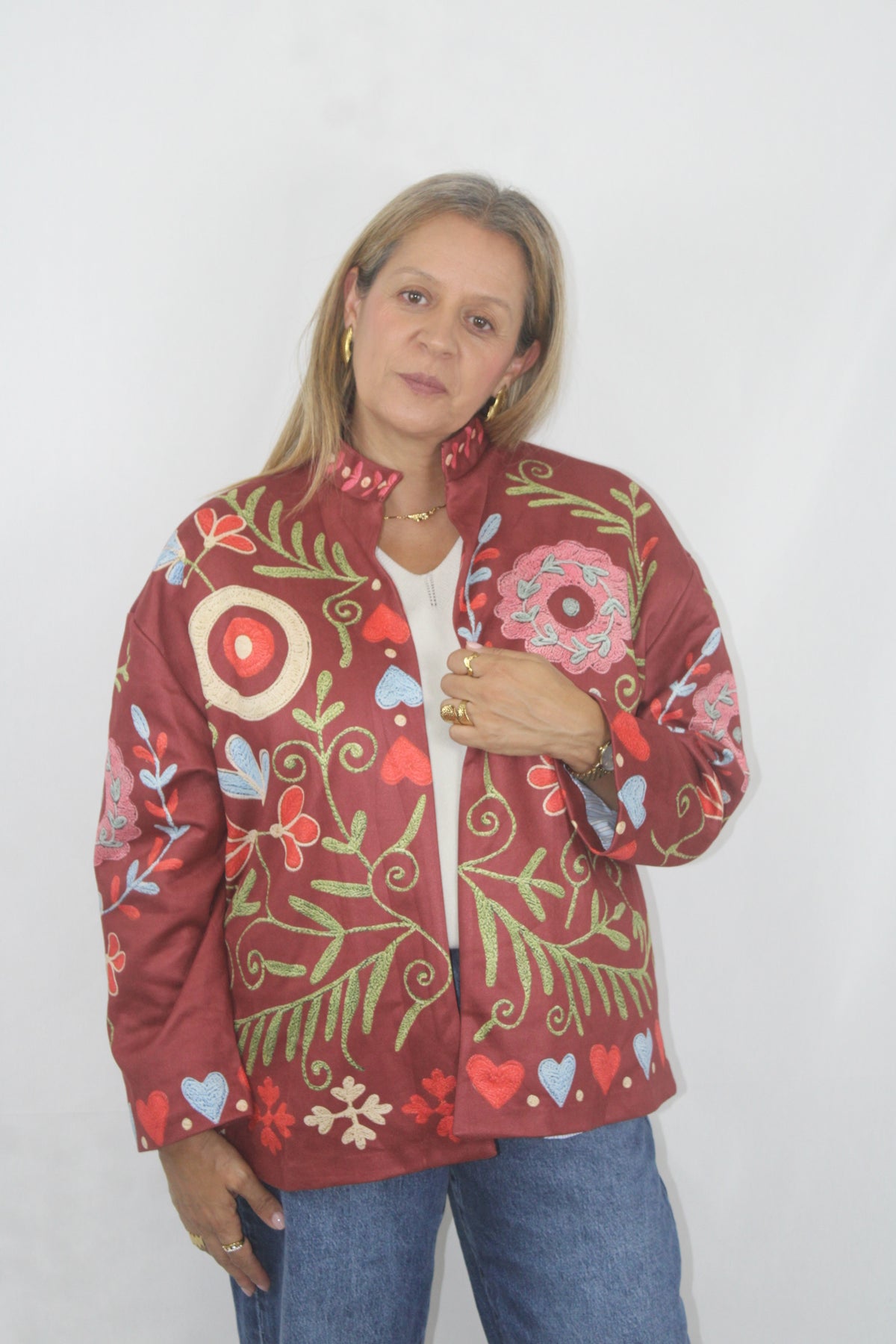 Casaco Estampado