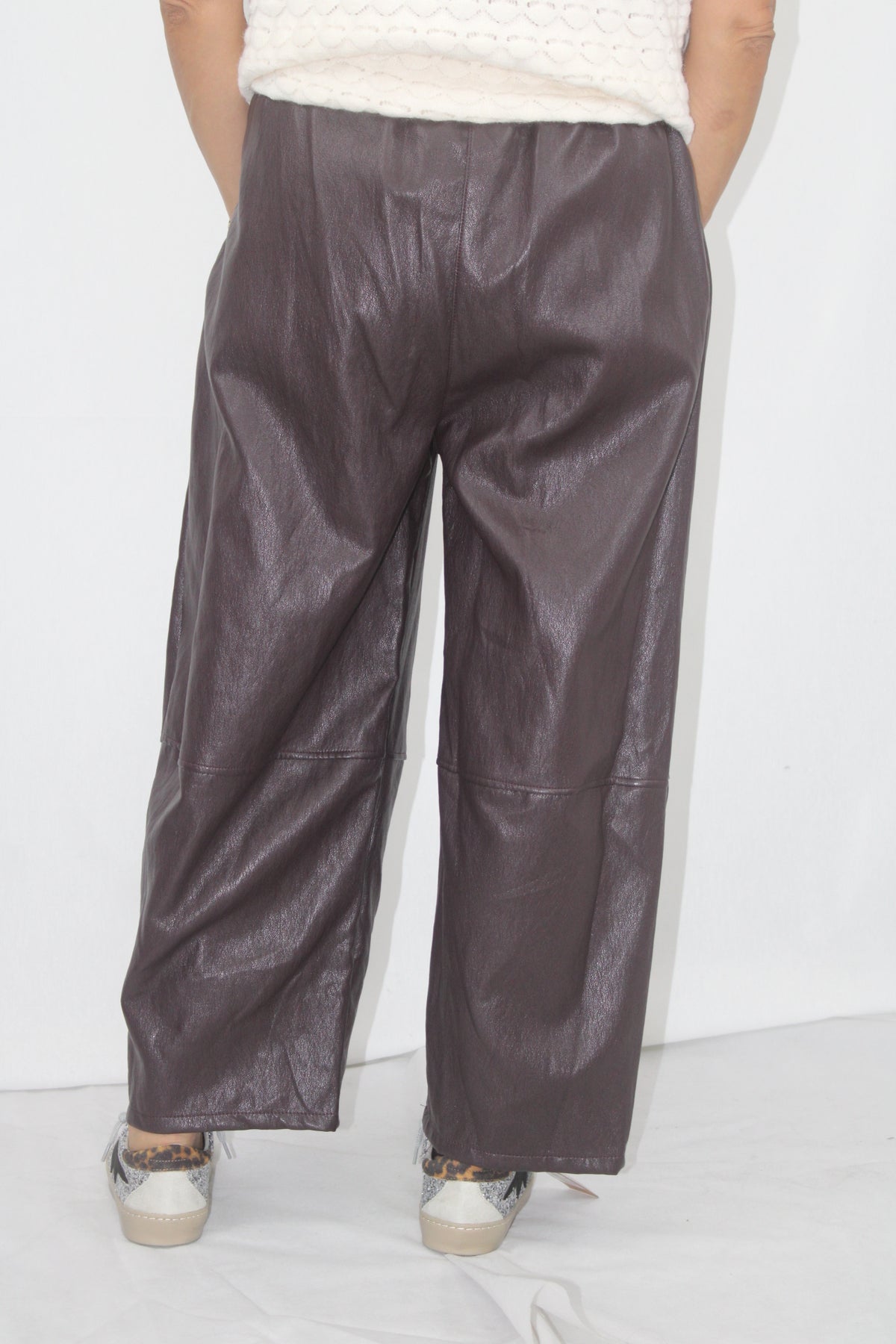 Calça Balloon Ecopele