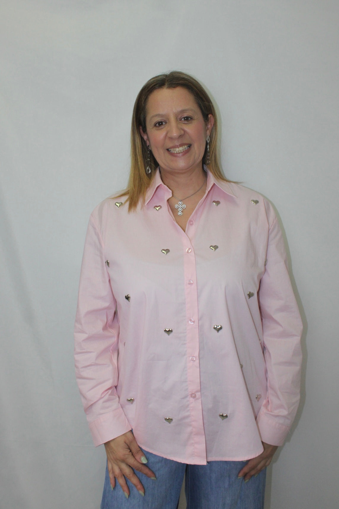 Blusa Corações