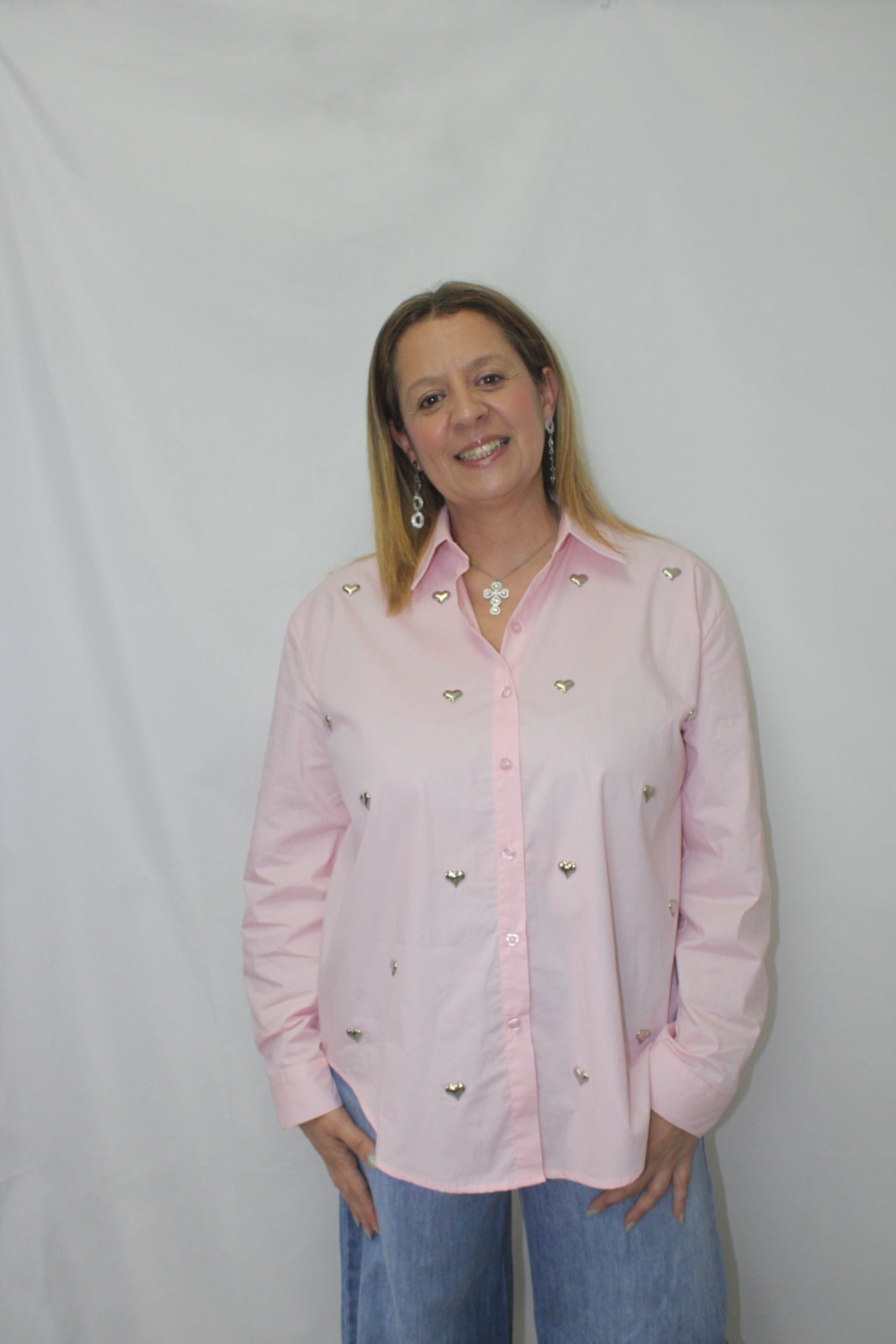 Blusa Corações