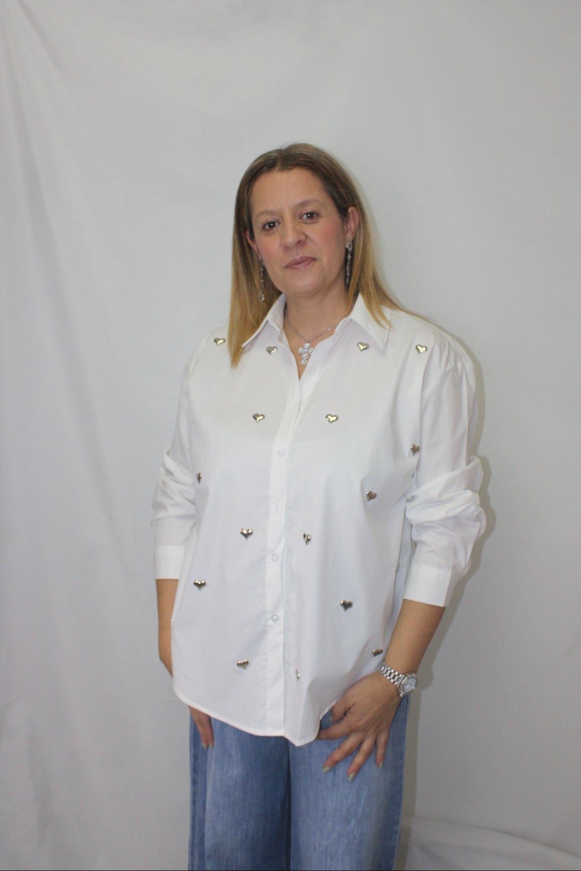 Blusa Corações