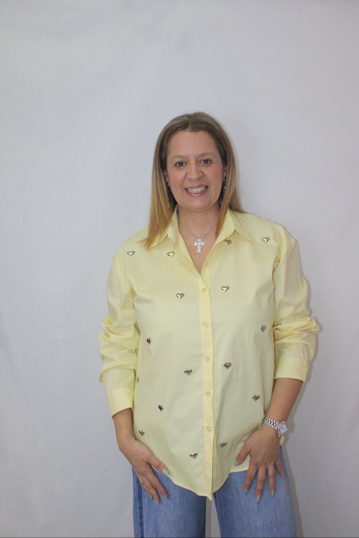 Blusa Corações