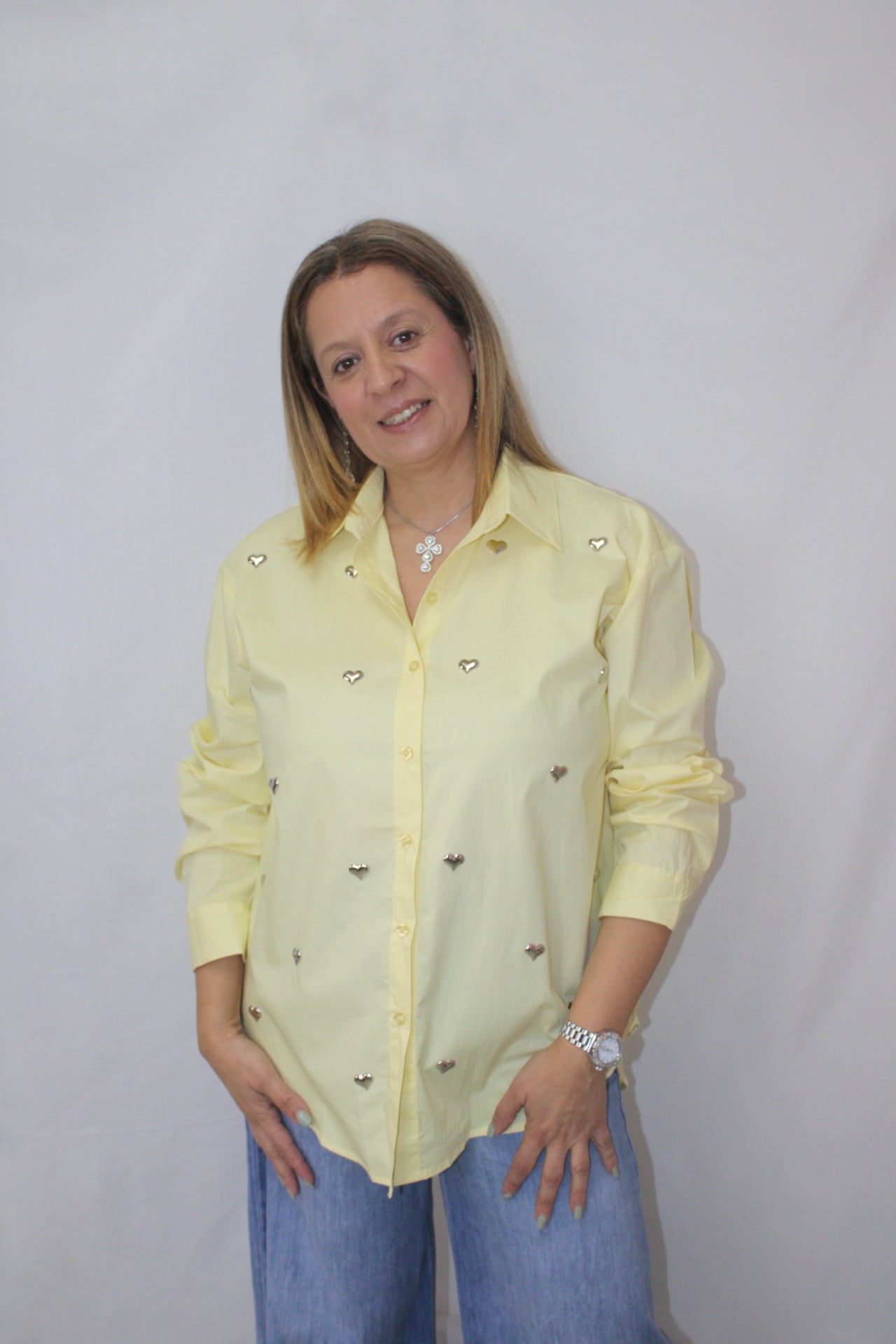 Blusa Corações