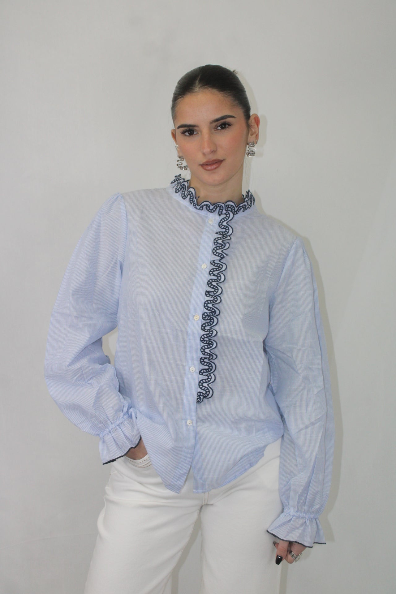 Blusa Riscas
