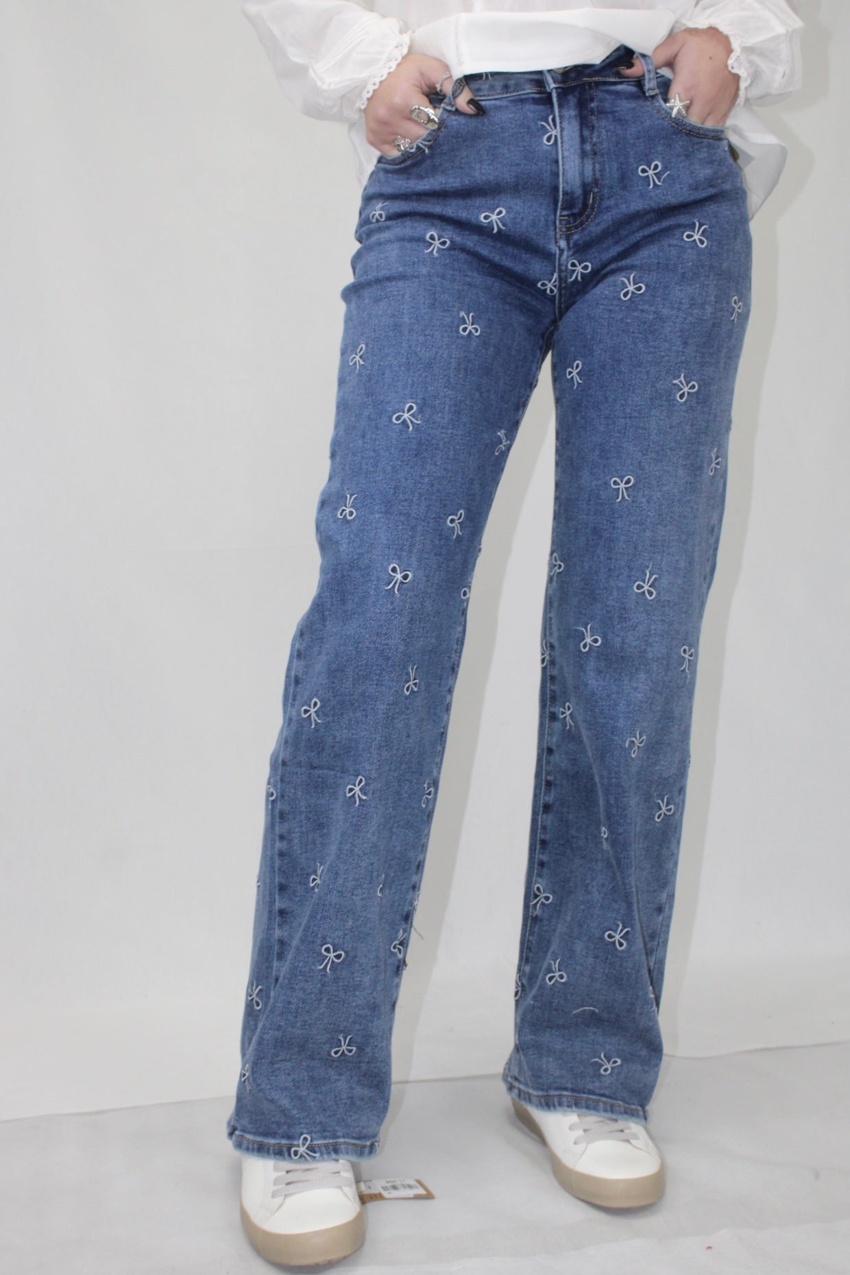 Calças WideLeg Laços