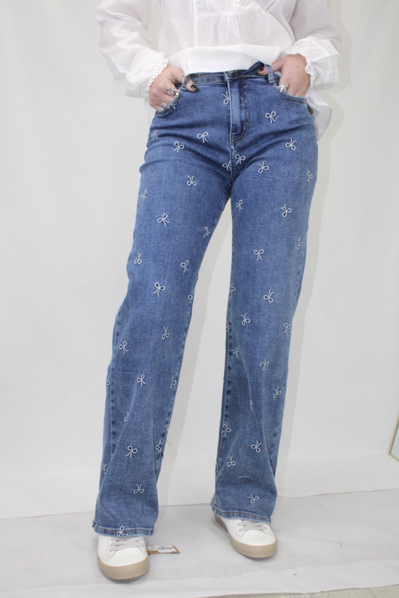 Calças WideLeg Laços