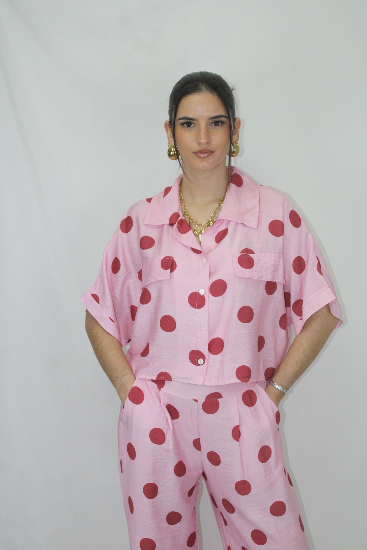 Conjunto em Tecido Alinhado