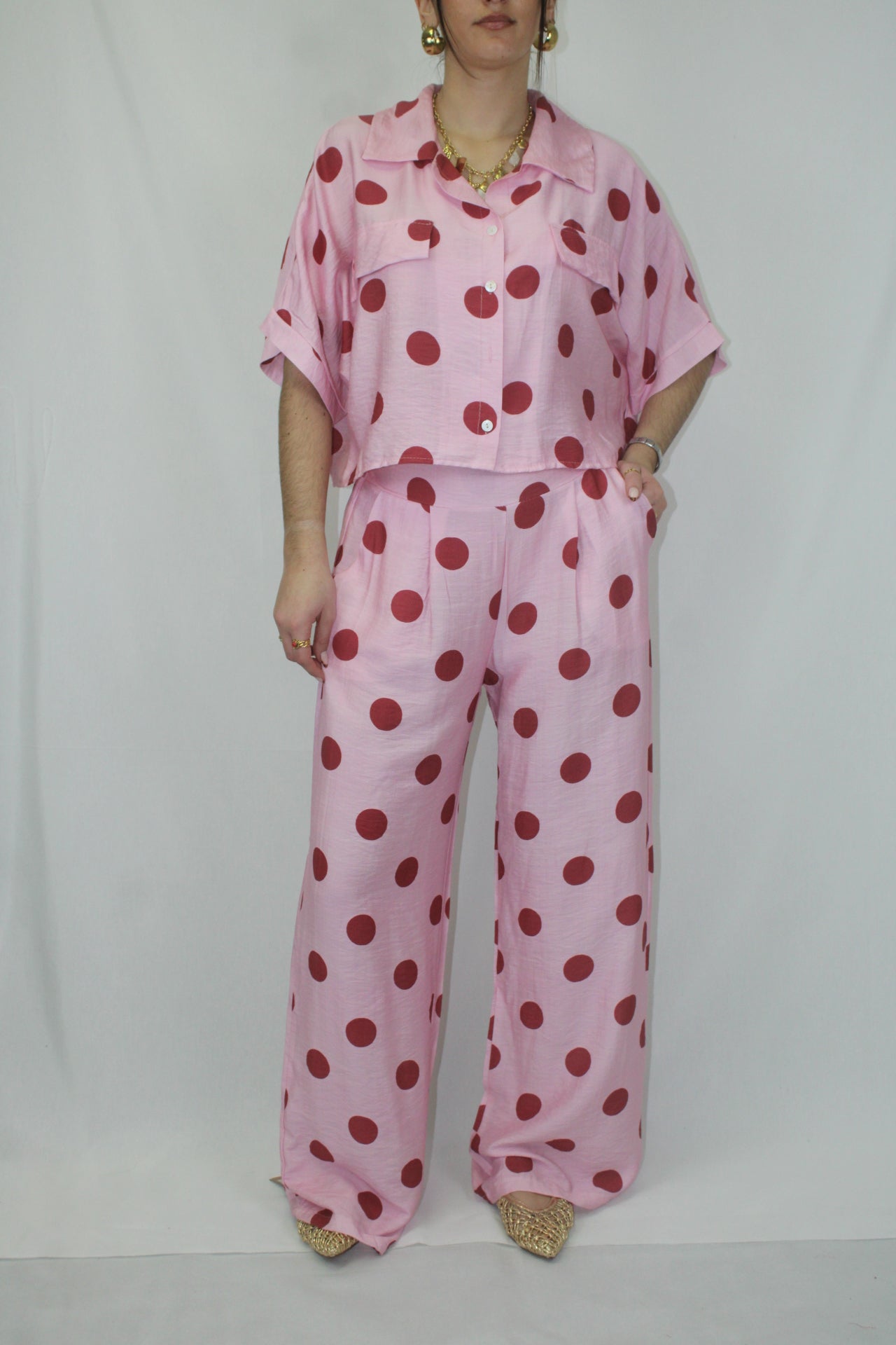 Conjunto em Tecido Alinhado