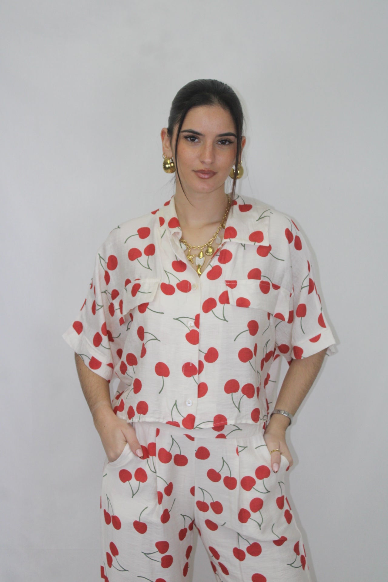 Conjunto em Tecido Alinhado