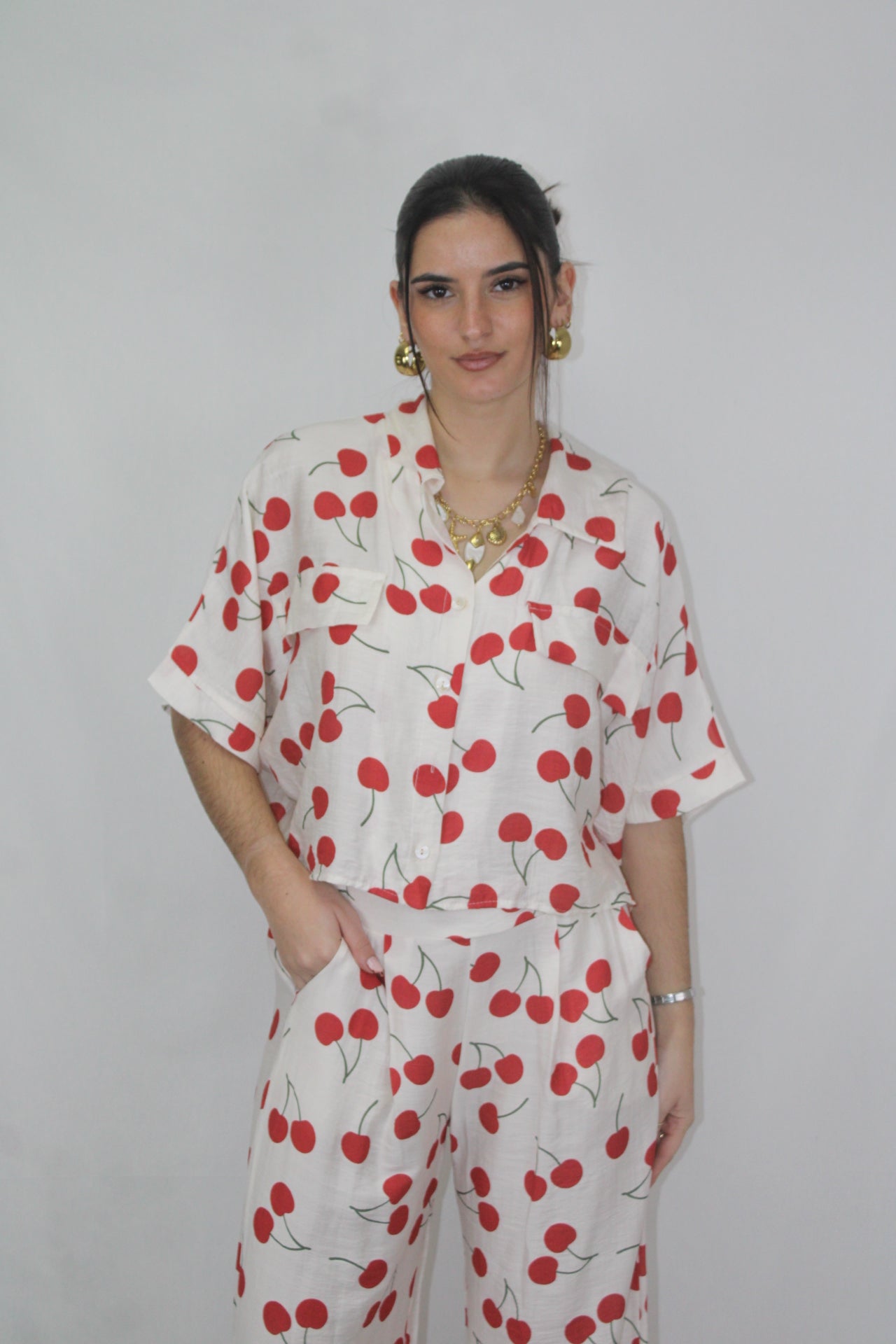 Conjunto em Tecido Alinhado