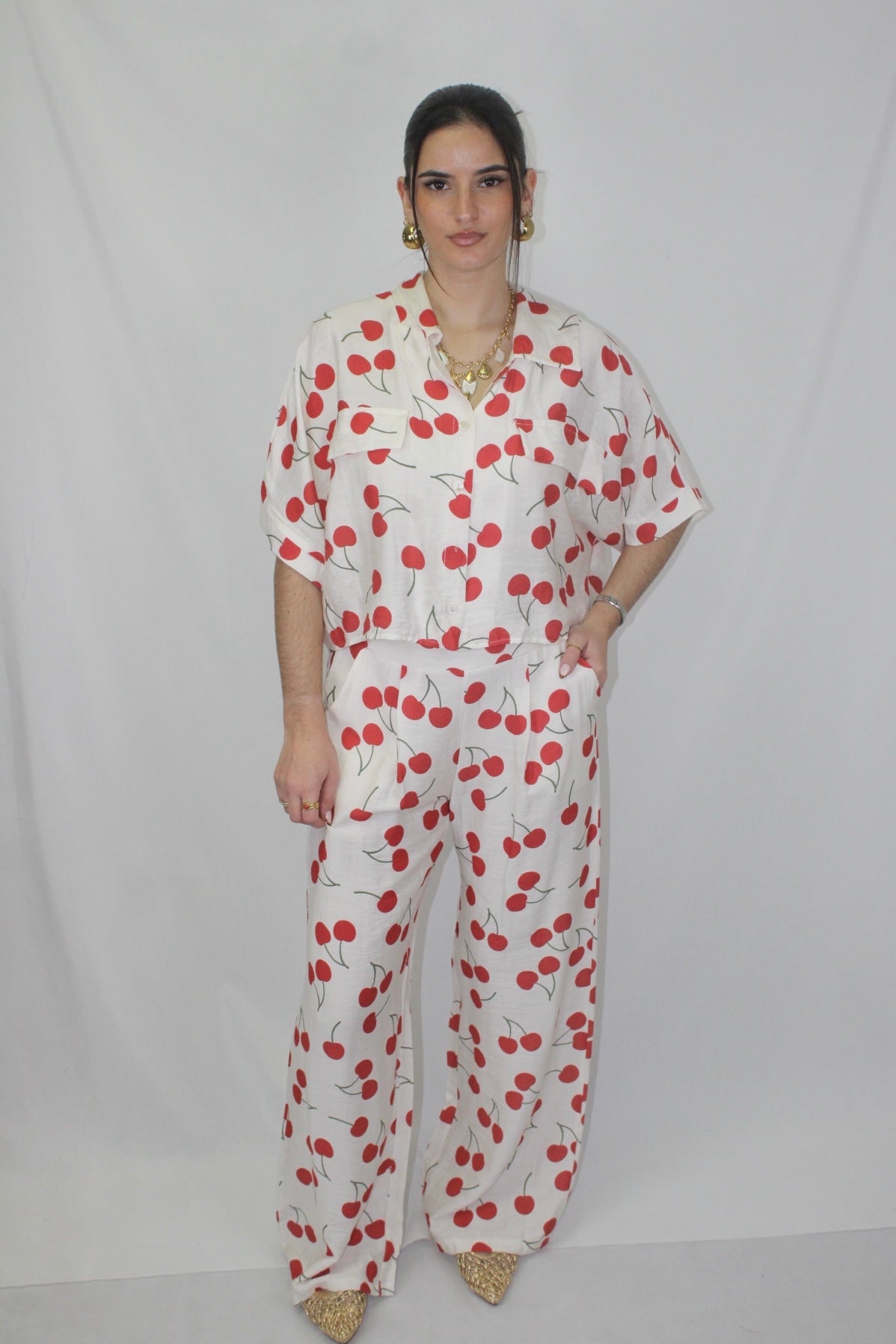Conjunto em Tecido Alinhado