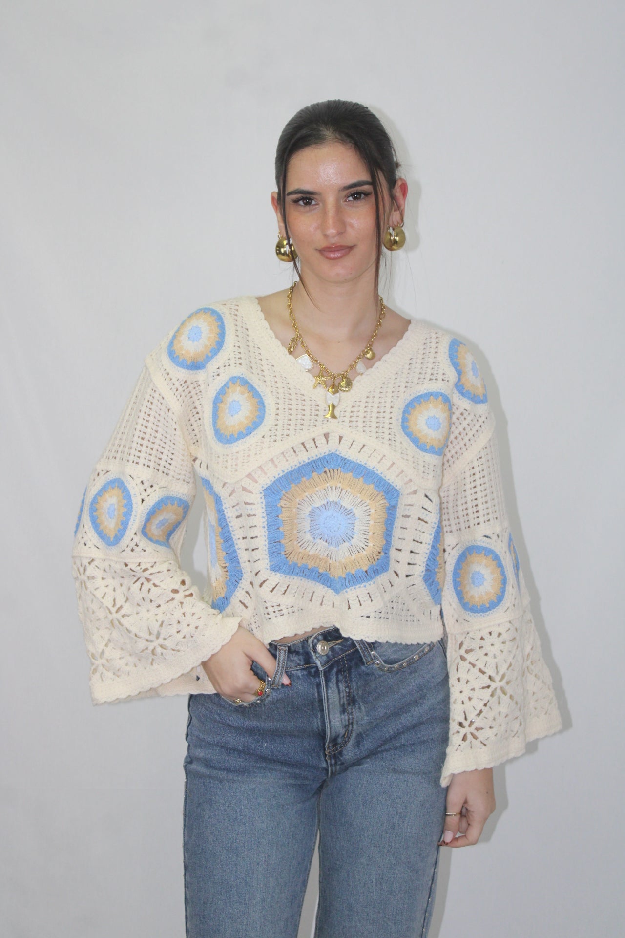 Camisola Croché
