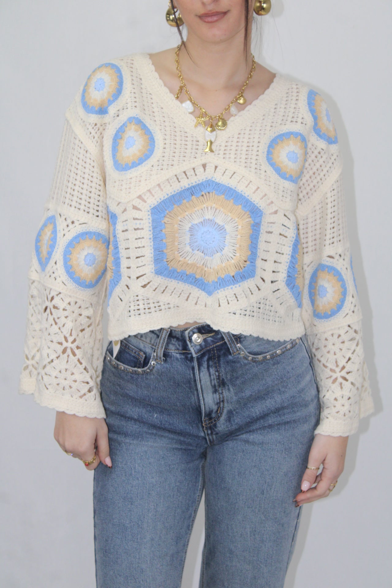 Camisola Croché