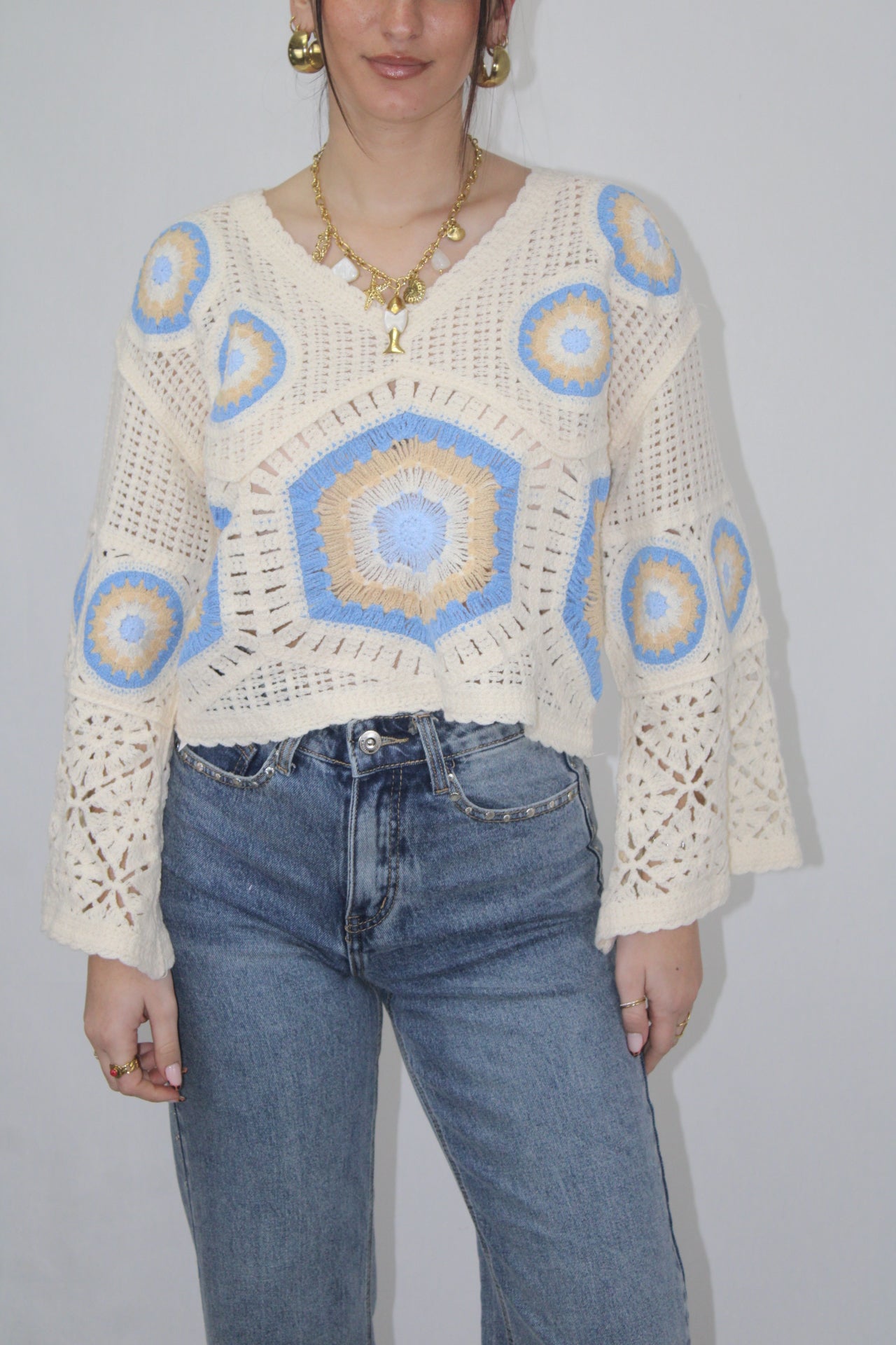 Camisola Croché