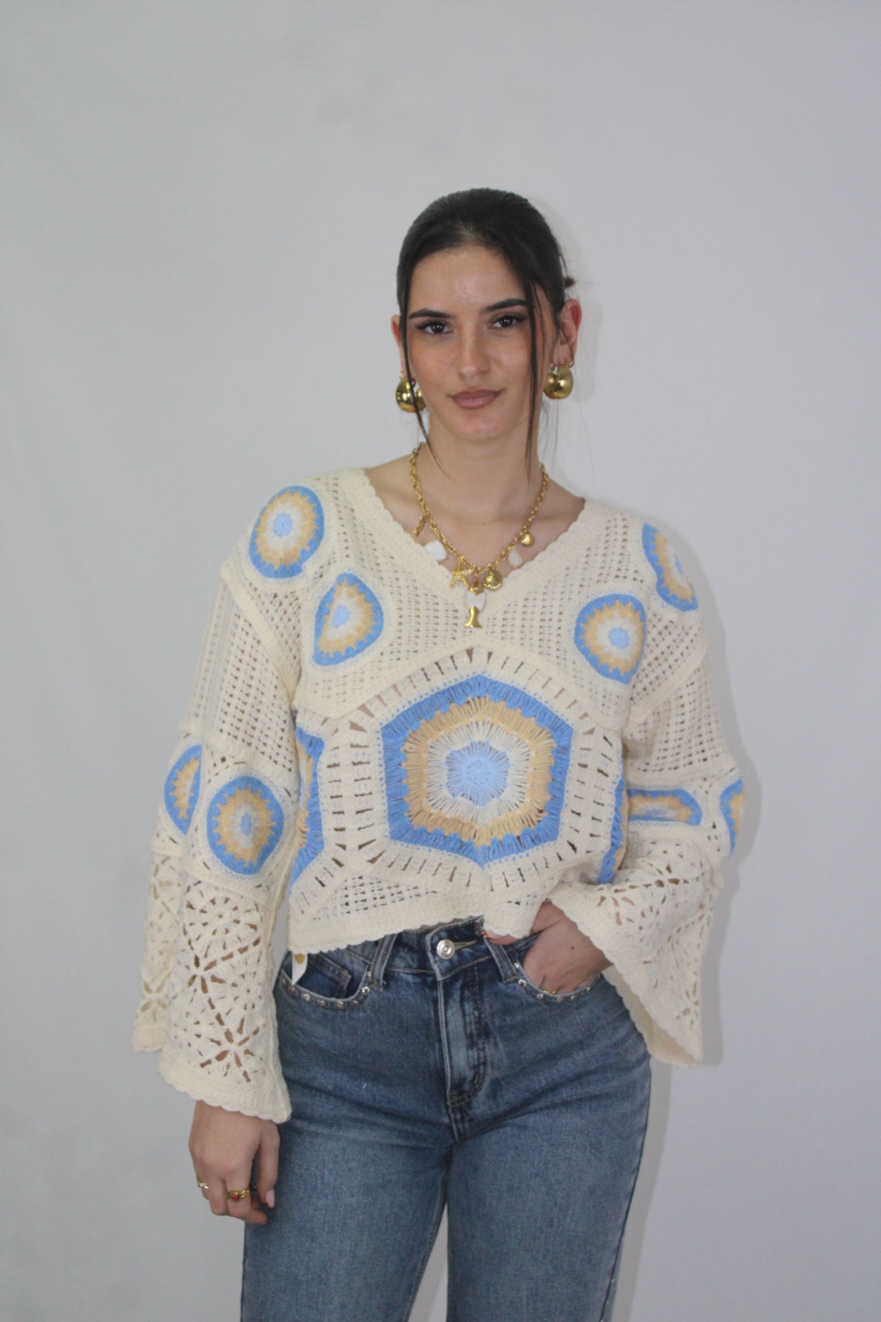 Camisola Croché