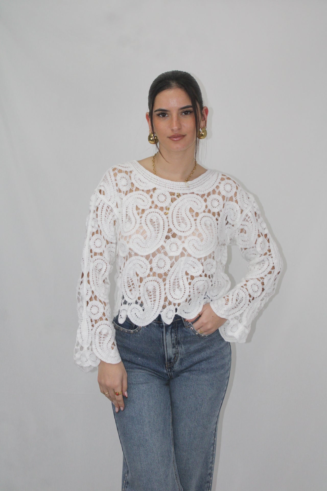 Camisola Croché
